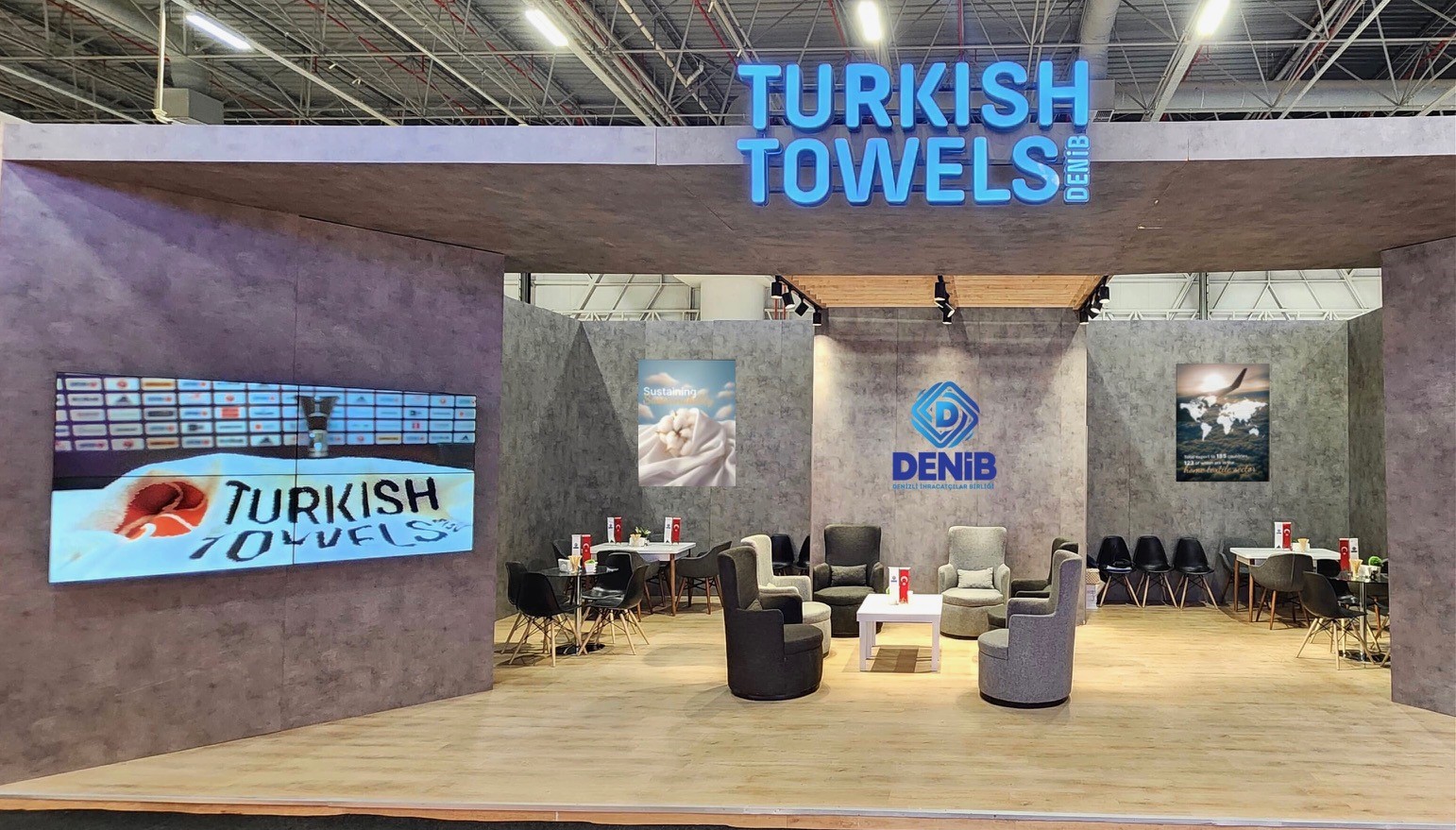 DENİB &uuml;yesi 109 firma Hometex 2024 Fuarında &uuml;r&uuml;nlerini sergiliyor
