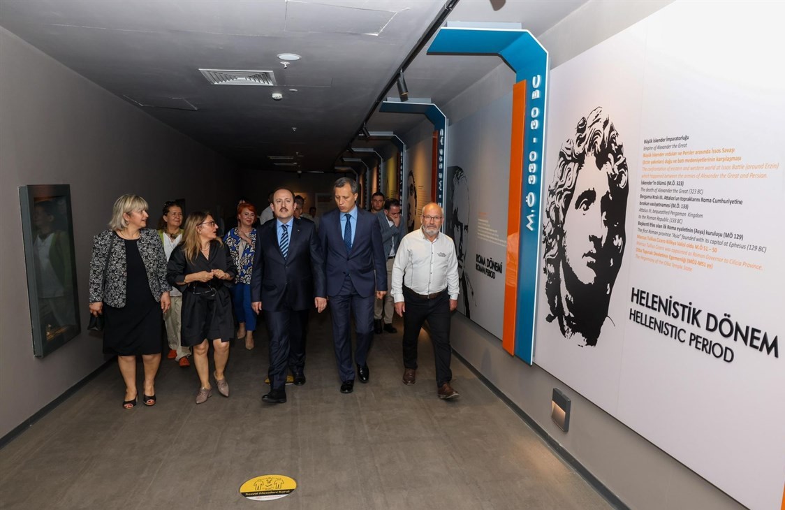 Mersin Arkeoloji Müzesi’nde ’Müzeler Günü’ düzenlendi