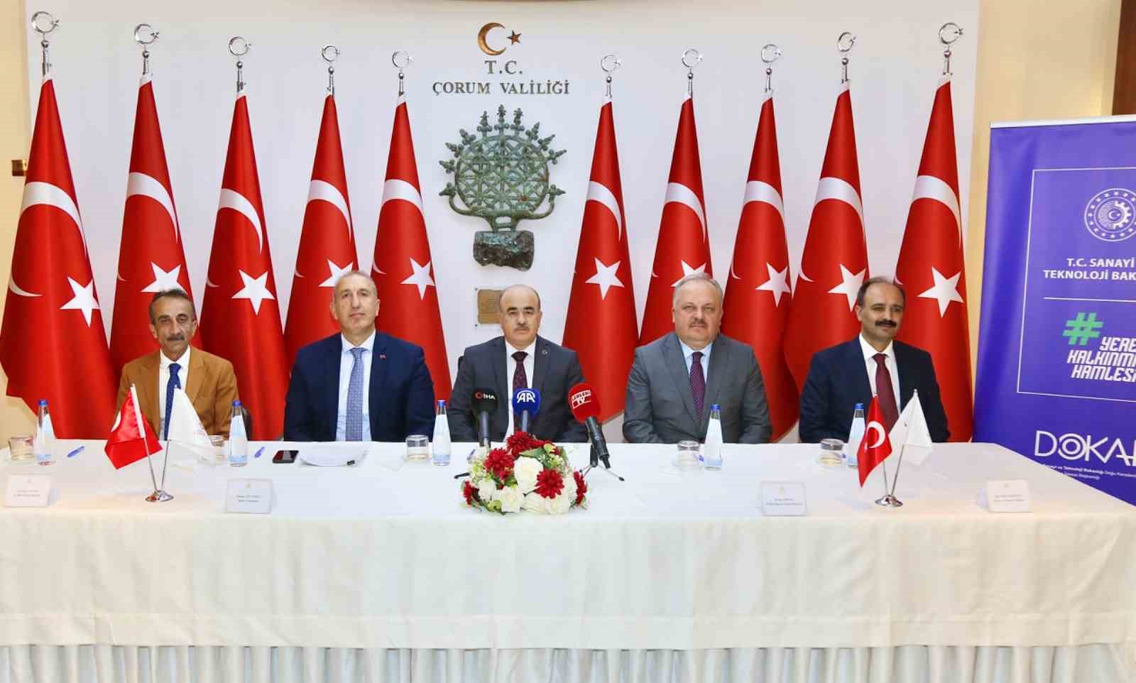 DOKAP&rsquo;tan &Ccedil;orum&rsquo;daki 8 tarımsal projeye 31 milyon 441 bin hibe desteği
