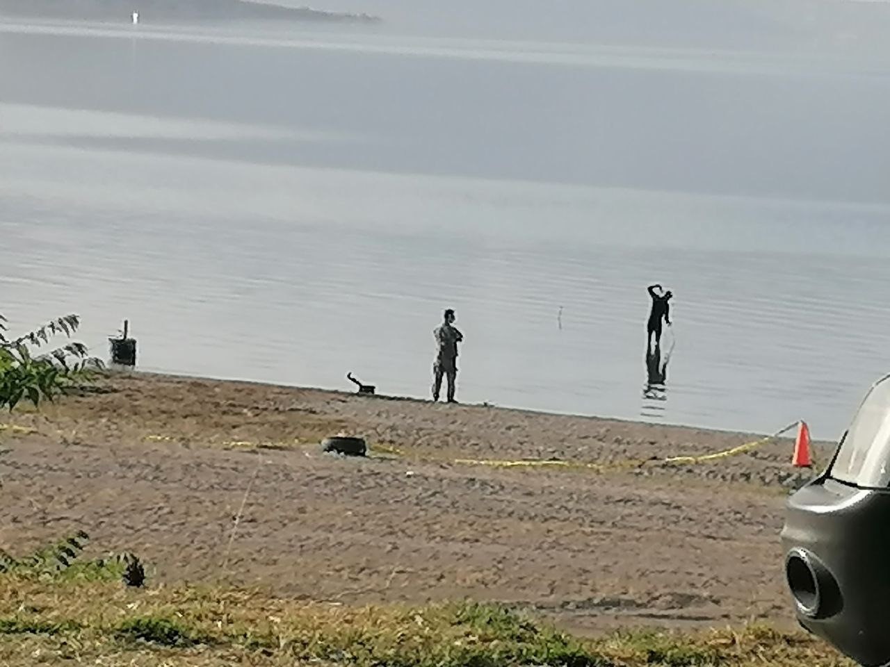 Eğirdir Gölü’nde bulunan el bombaları imha edilmek üzere gölden çıkarıldı