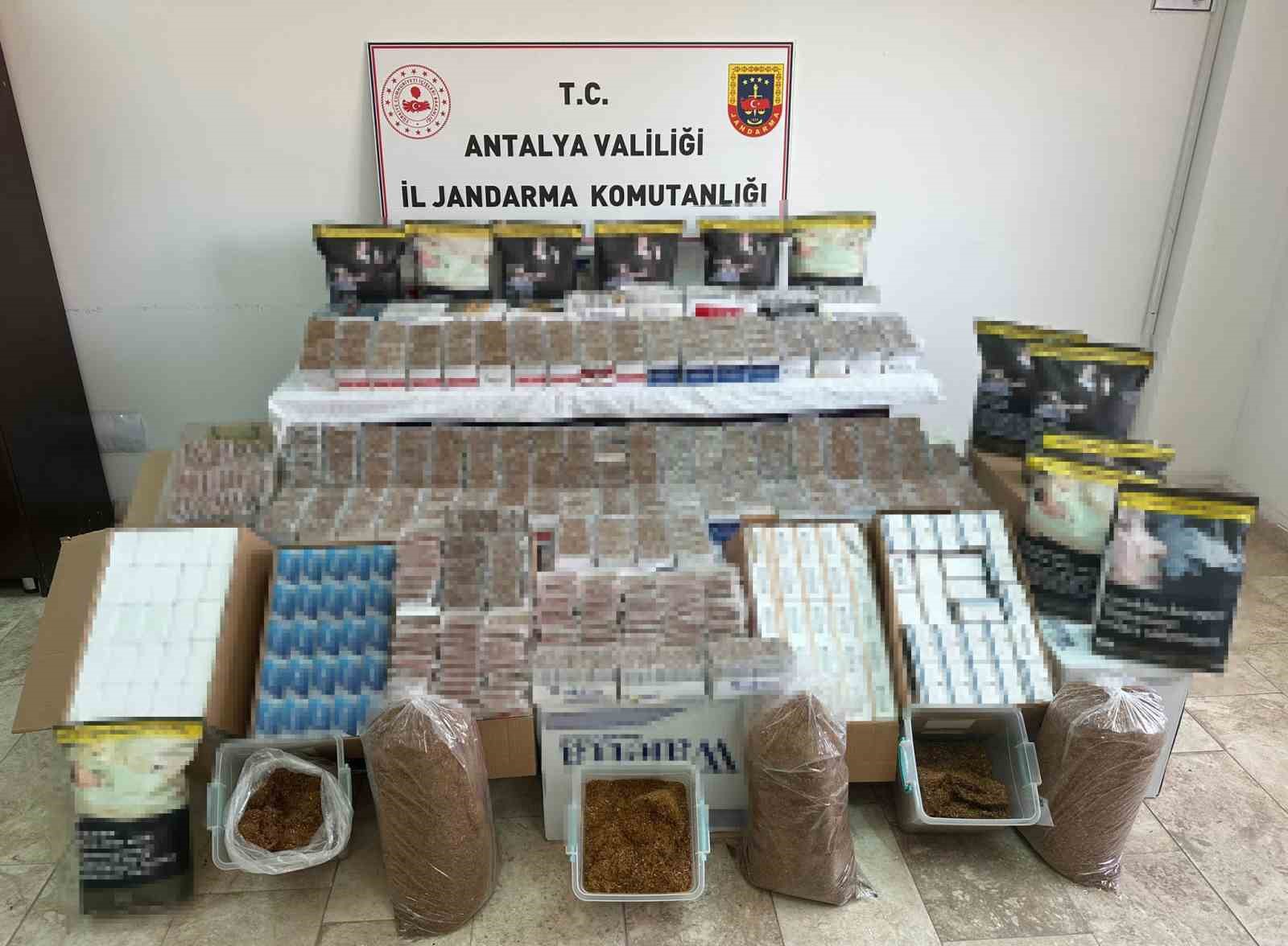 1 milyon adet dolu ve boş makaron ele ge&ccedil;irildi
