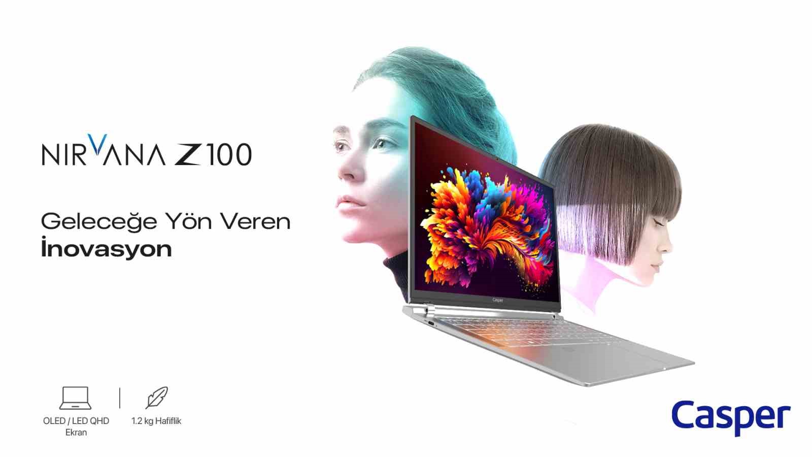 Casper, en ince ve en hafif bilgisayarı ‘Nirvana Z100’ü satışa sundu