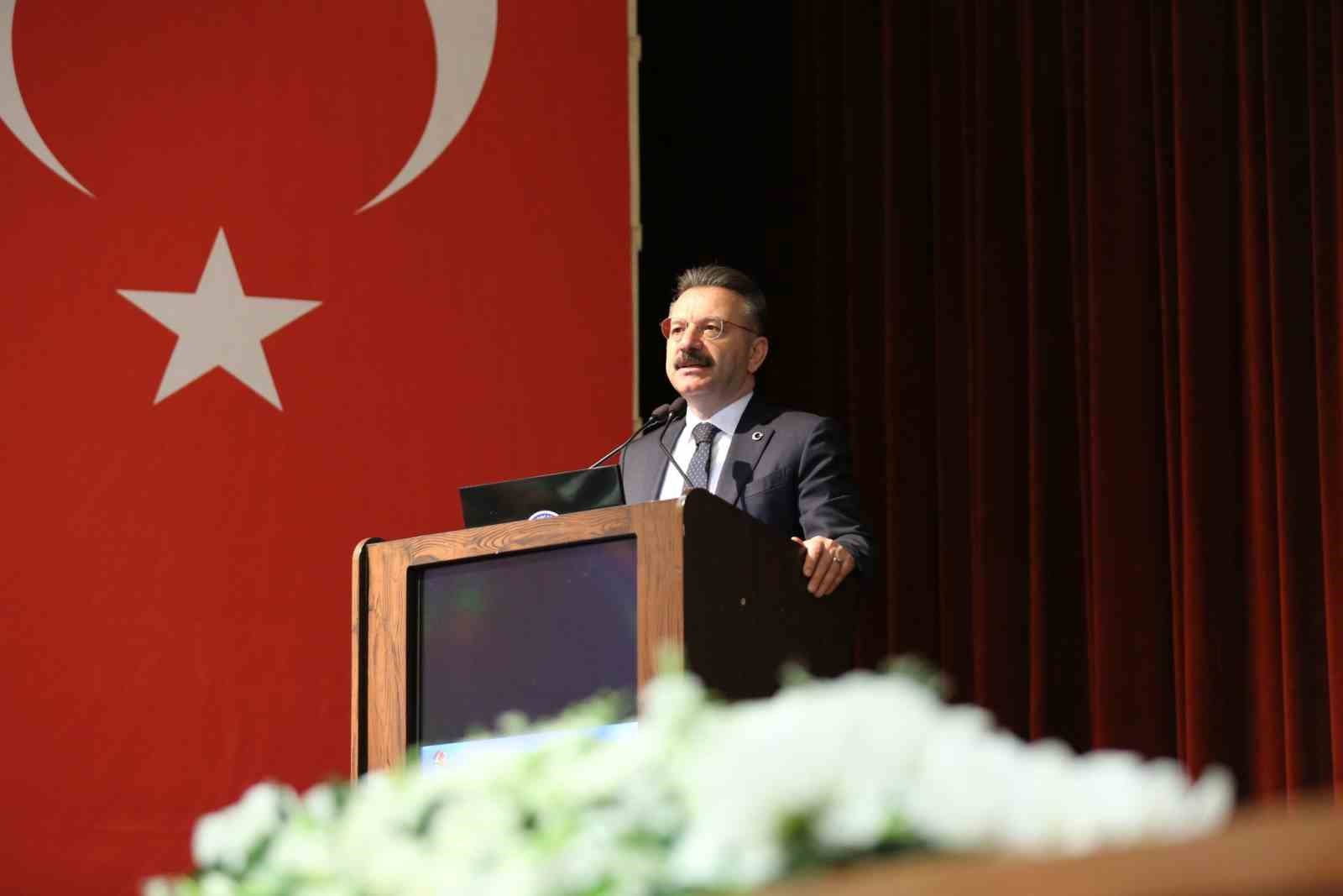 Vali H&uuml;seyin Aksoy ESGES A&ccedil;ılış Programı&rsquo;na katıldı
