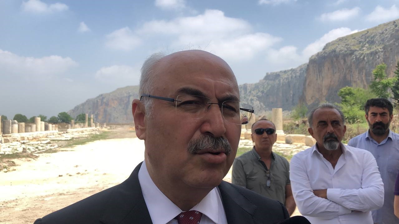 Anavarza Antik Kentte kazı &ccedil;alışmalarına hız verildi
