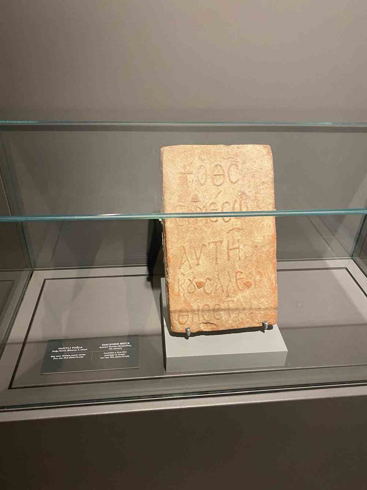 Ayasofya Tarih ve Deneyim M&uuml;zesi yeni eser koleksiyonu ile ziyaret&ccedil;ilerini ağırlamaya başladı
