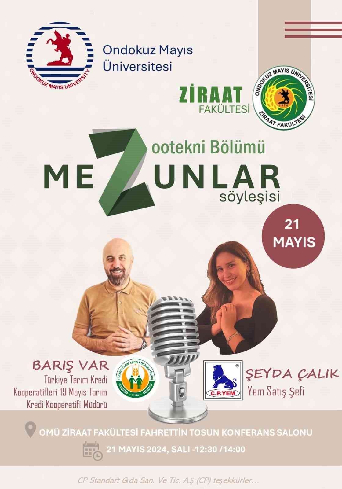 OMÜ Zootekni Bölümü mezunlarının yüzde 36’sı Tarım ve Orman Bakanlığı’nda çalışıyor