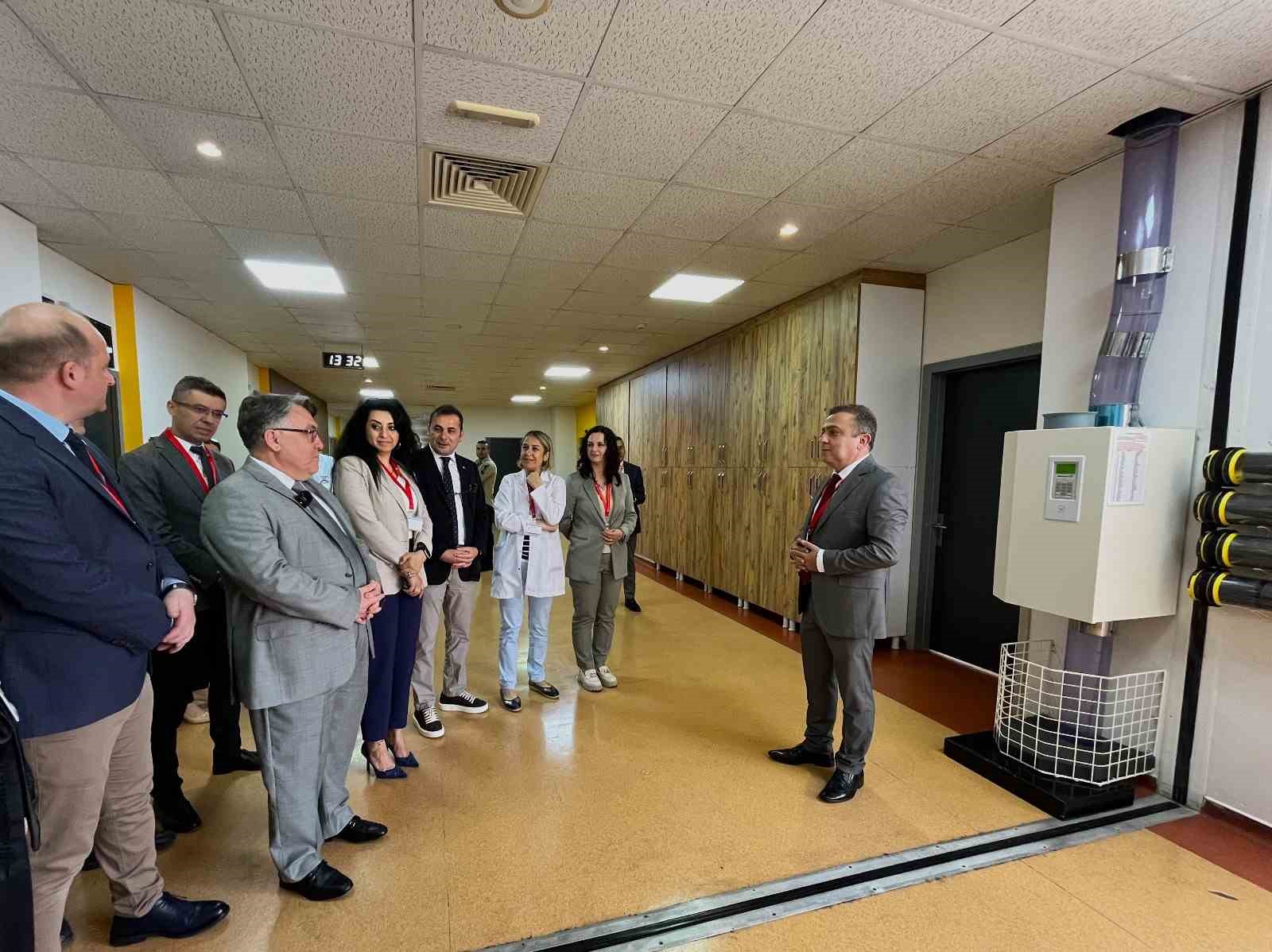 ZBE&Uuml; Hastanesinde Pn&ouml;matik T&uuml;p Taşıma Sistemi devreye girdi
