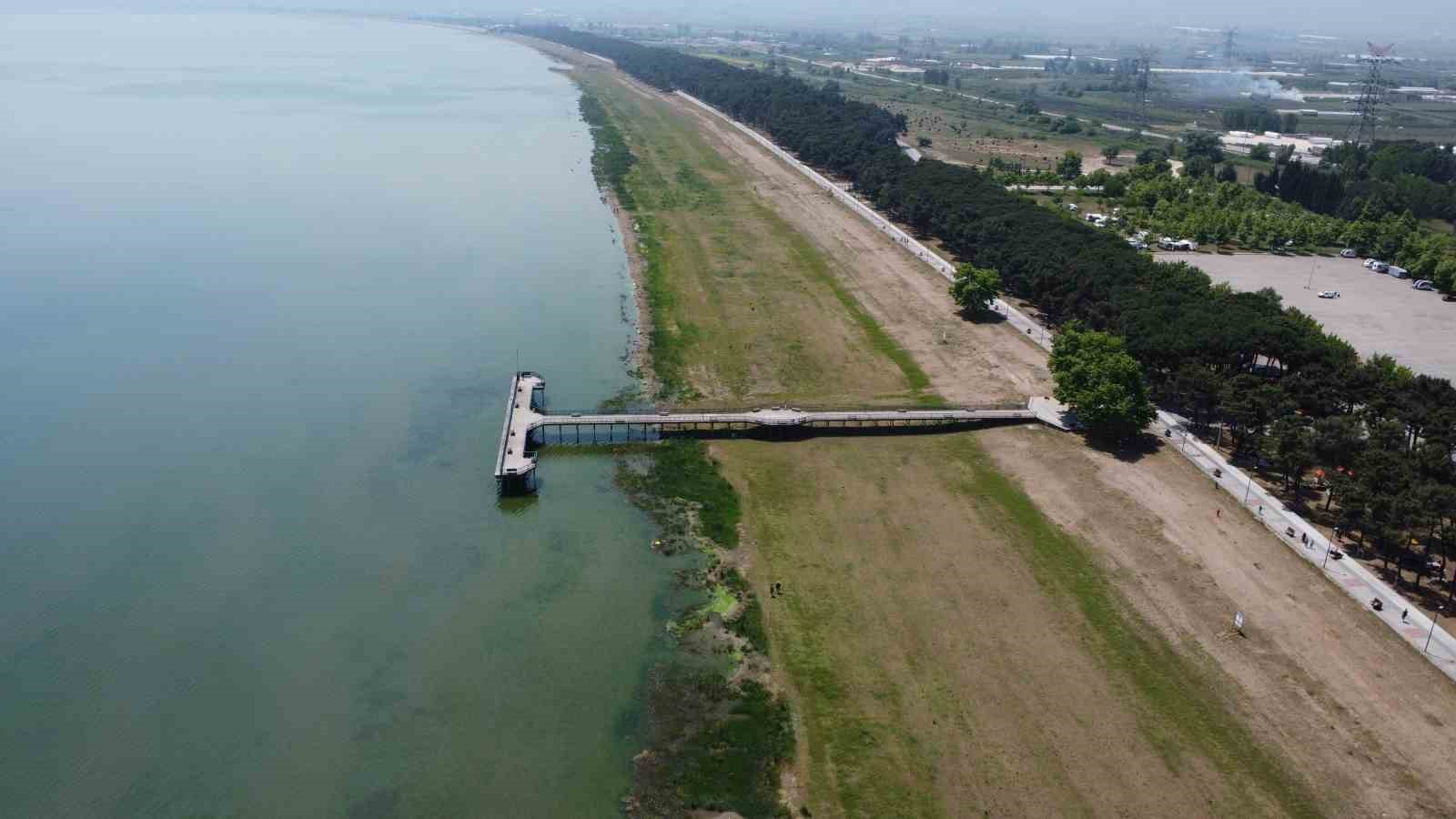 Nisan ve mayıs yağmurları İznik Gölü’ne yaradı
