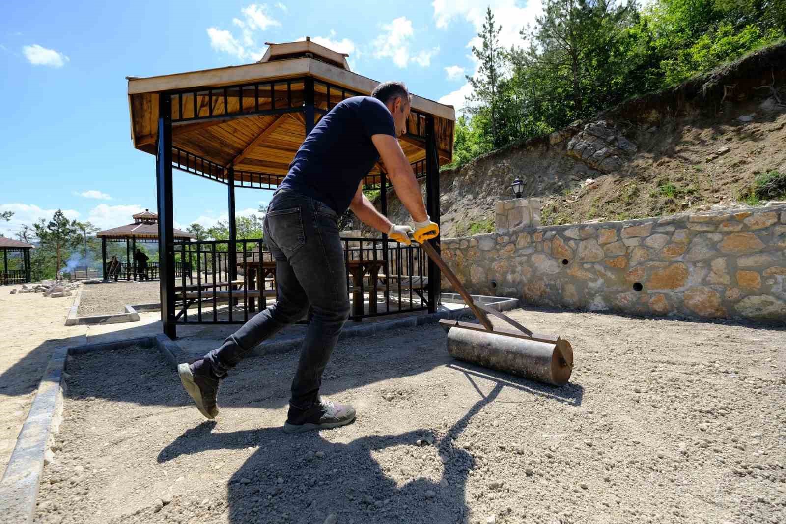 Tabiat parkının 2’nci etabı da tamamlanıyor
