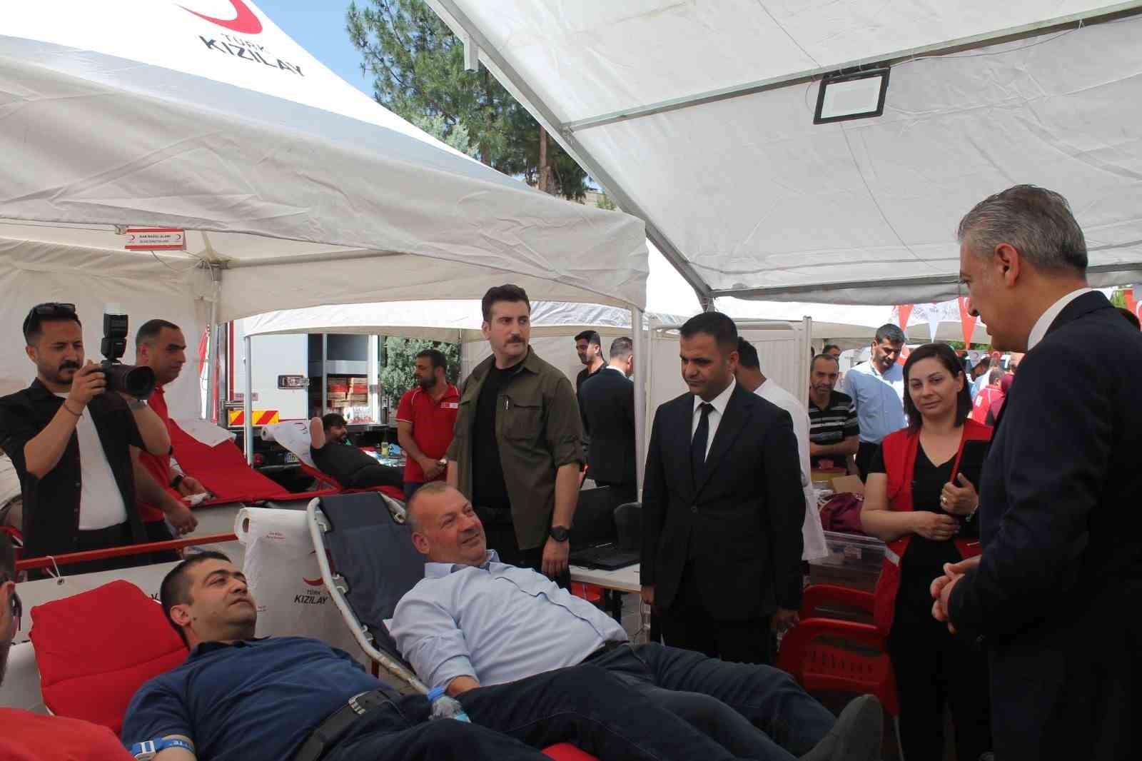 Mardin’de kan bağışı kampanyası: Hedef bin 47 ünite kan toplamak

