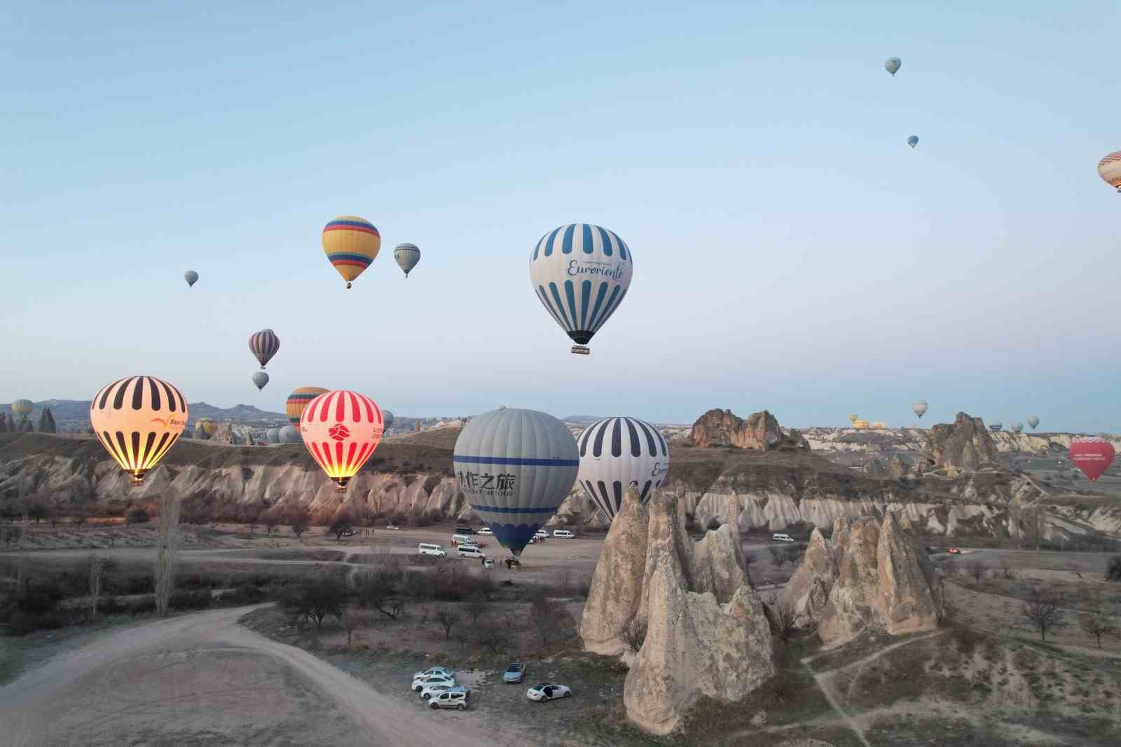 Kapadokya’da balon uçuş alanları ‘turizm amaçlı özel güvenlik izinli alan’ kapsamına alındı
