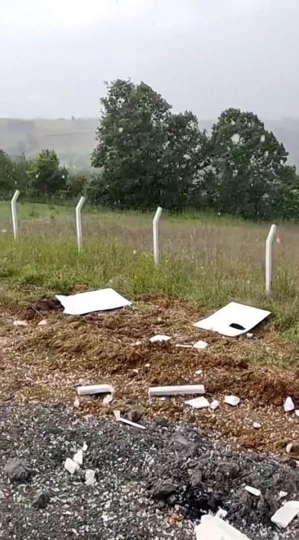 Kocaeli’de dolu ve sağanak etkili oldu: "Çok felaket"
