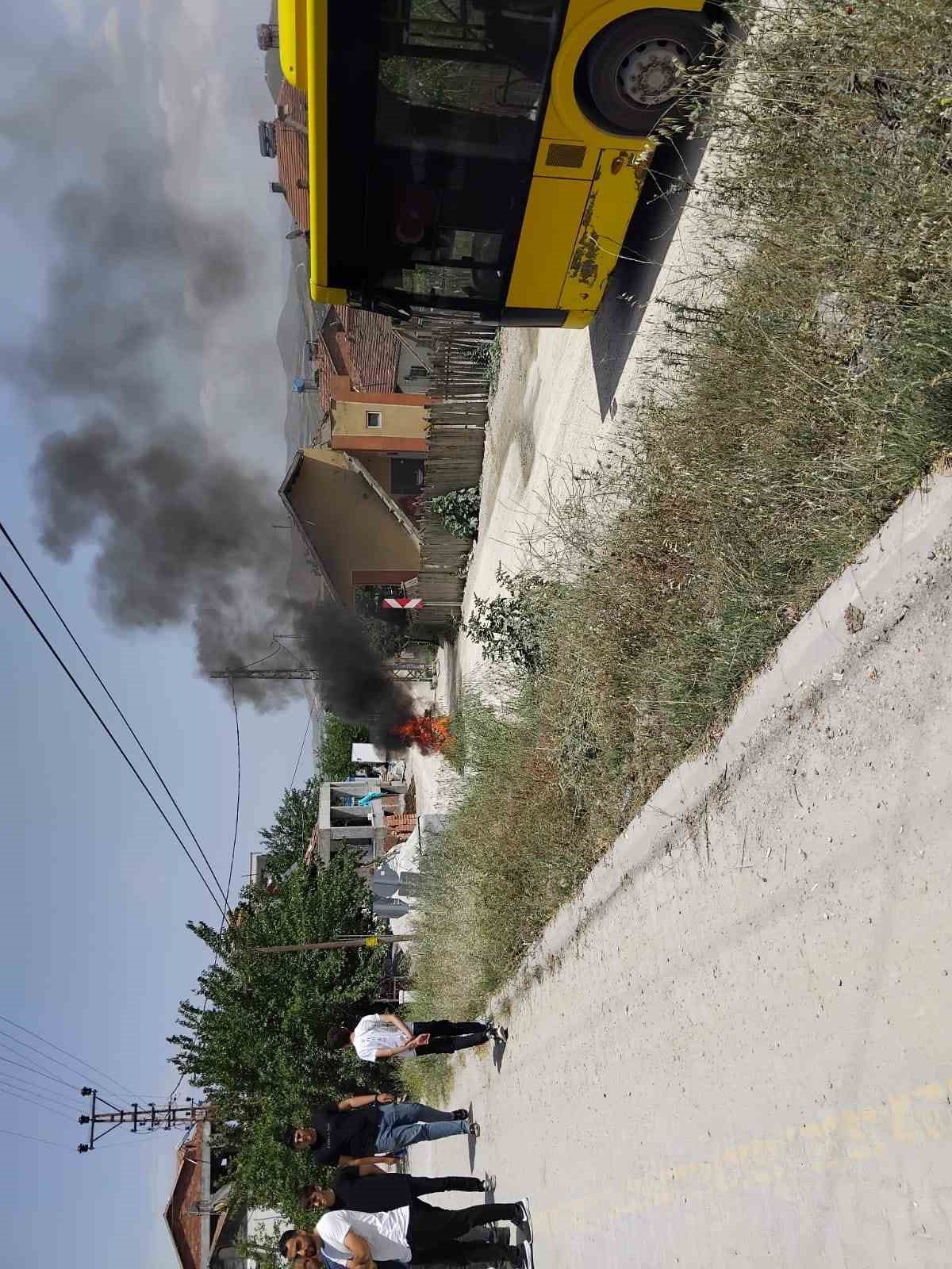 Malatya&rsquo;da, yol tepkisi
