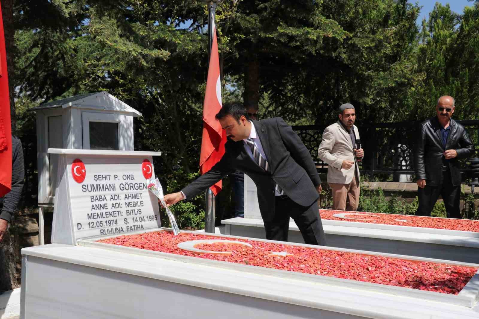 Şehit Murat Sarıg&uuml;l, şehadetinin 8&rsquo;inci yılında kabri başında anıldı
