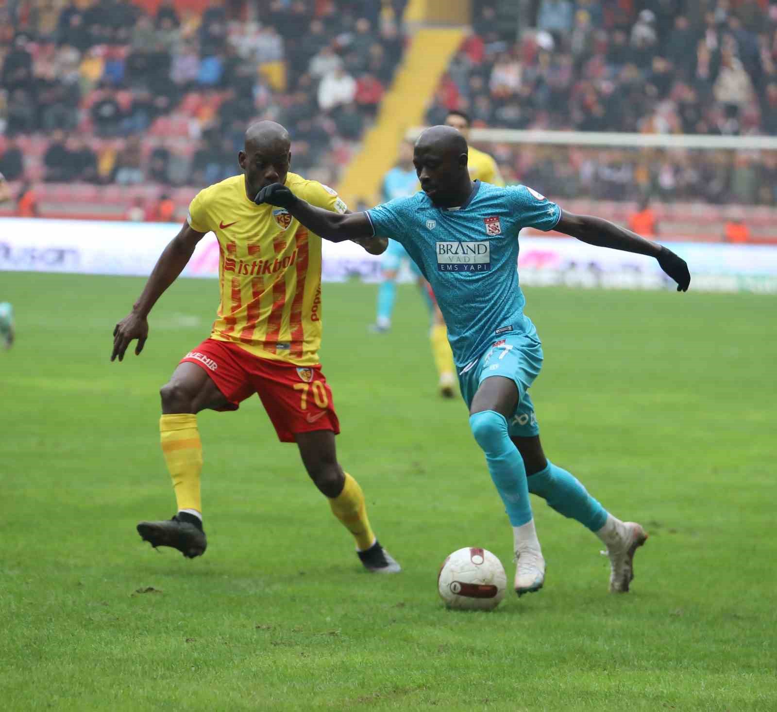 Sivasspor ile Kayserispor 34. randevuda
