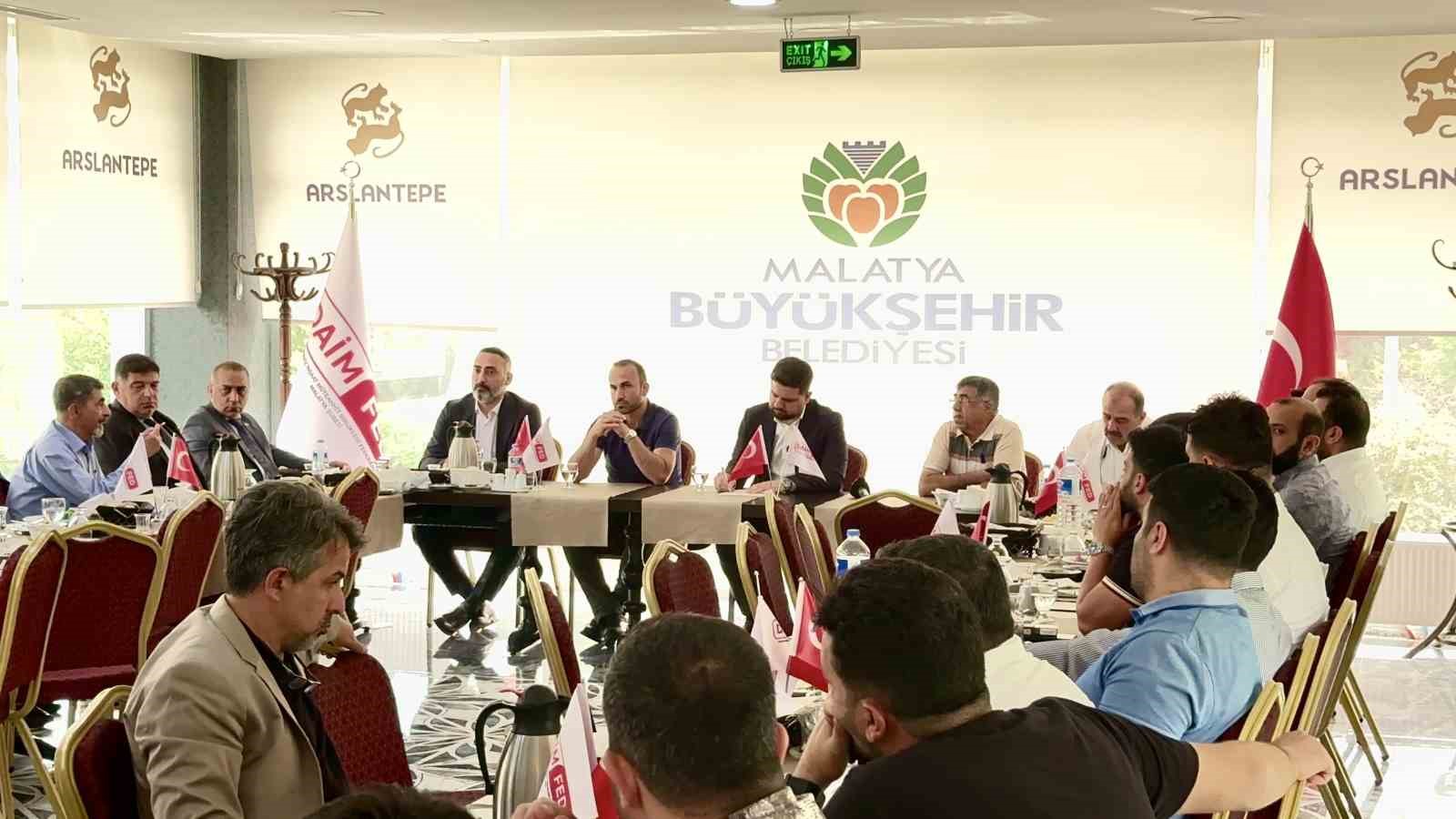 DAİMFED Başkanı Esen, basın mensupları ile bir araya geldi
