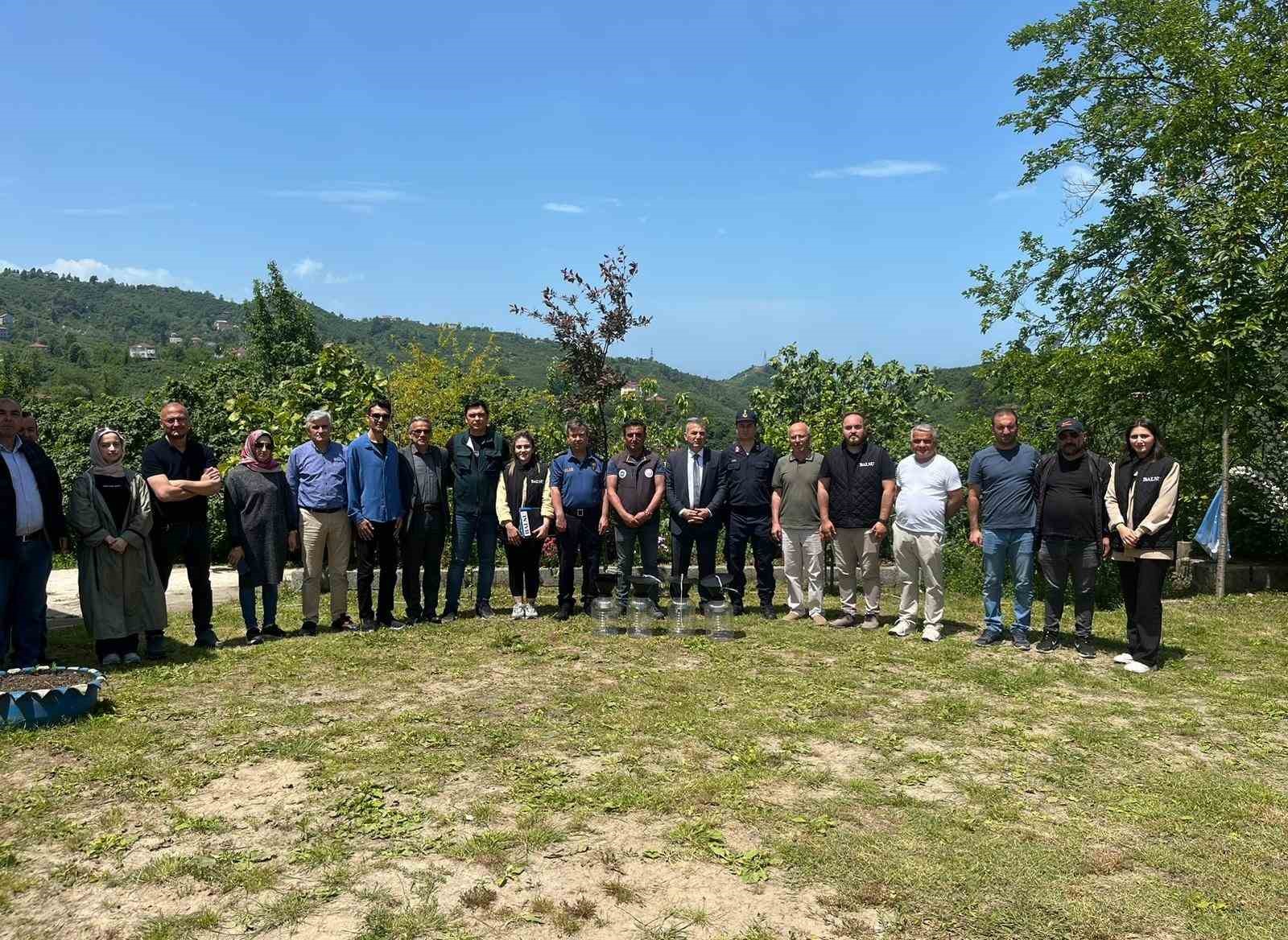 Kahverengi Kokarcaya tuzak projesi uygulamaya geçti İhlas Haber Ajansı