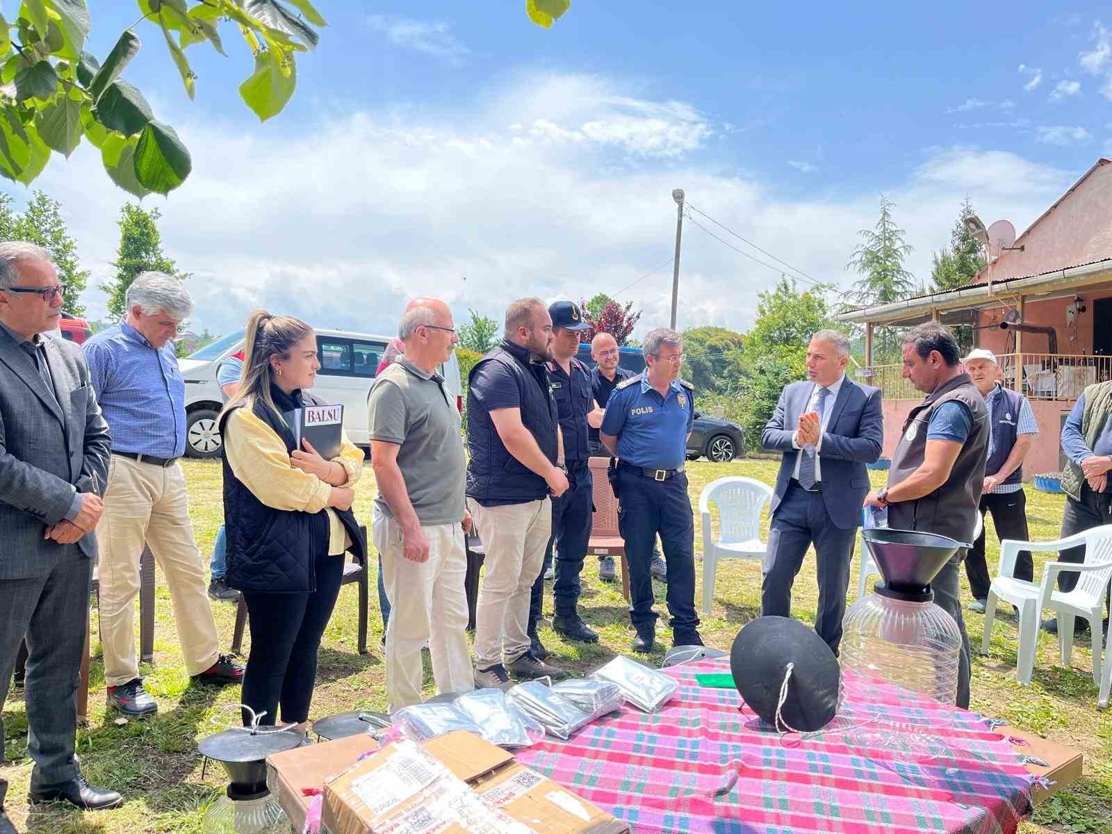 Kahverengi Kokarcaya tuzak projesi uygulamaya geçti
