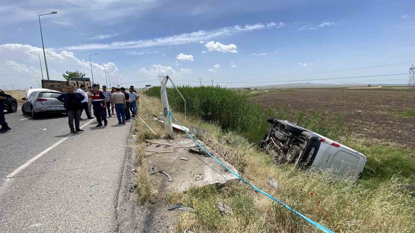 Diyarbakır’da trafik kazası: 1 ölü
