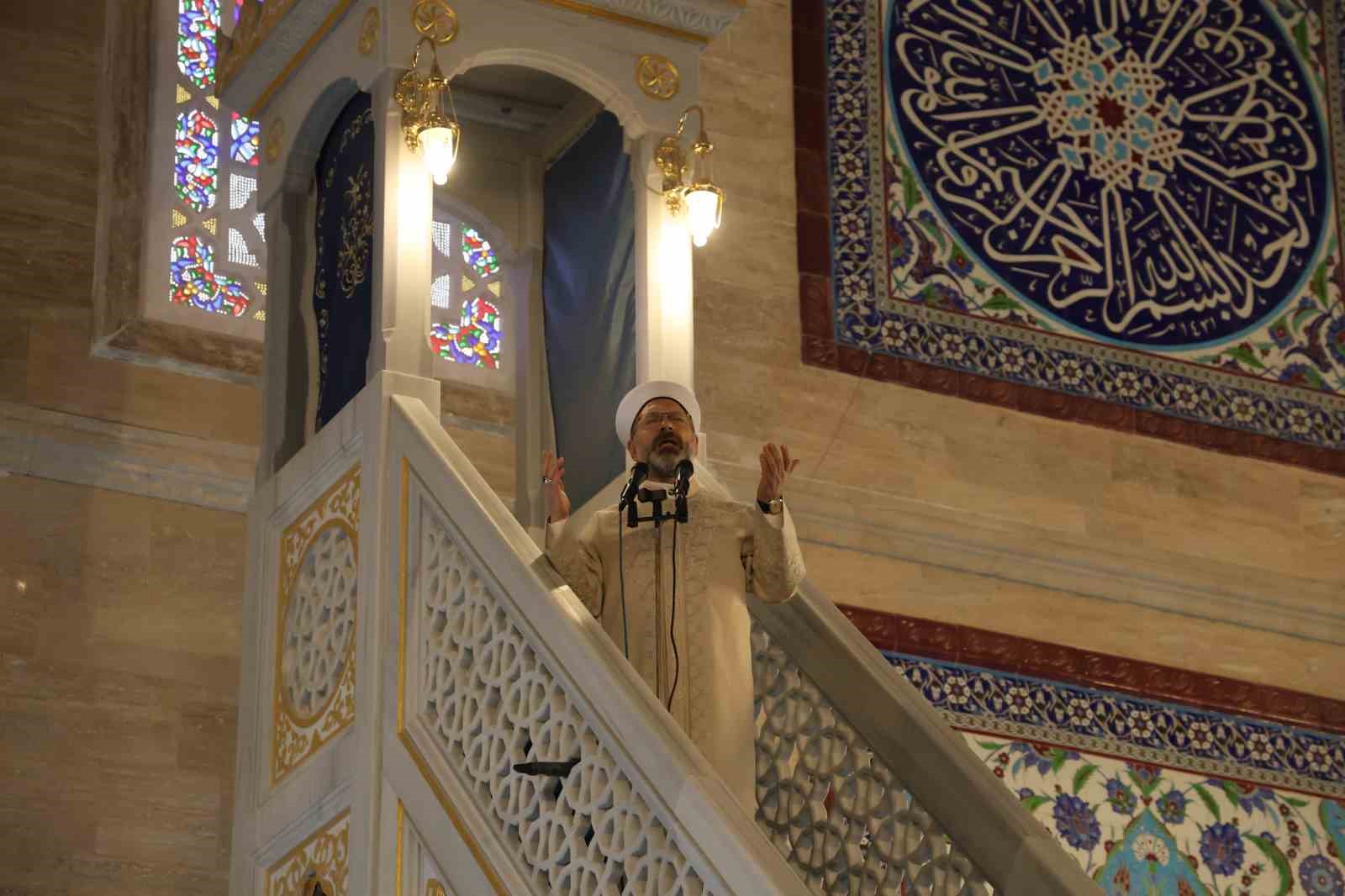 Diyanet İşleri Başkanı Erbaş: &ldquo;Bug&uuml;nk&uuml; siyonist işgali inşallah 88 yıl s&uuml;rmeyecektir&rdquo;

