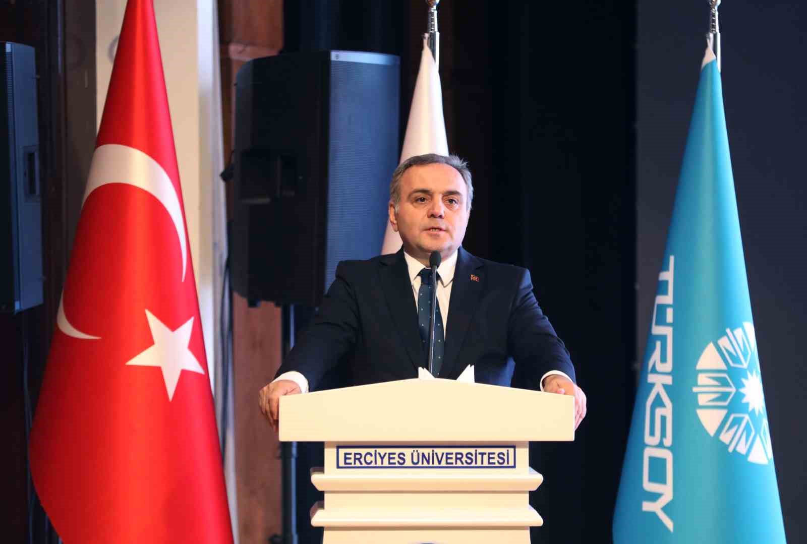TÜRKSOY Genel Sekreter Yardımcısı Sayit Yusuf ERÜ’de konferans verdi
