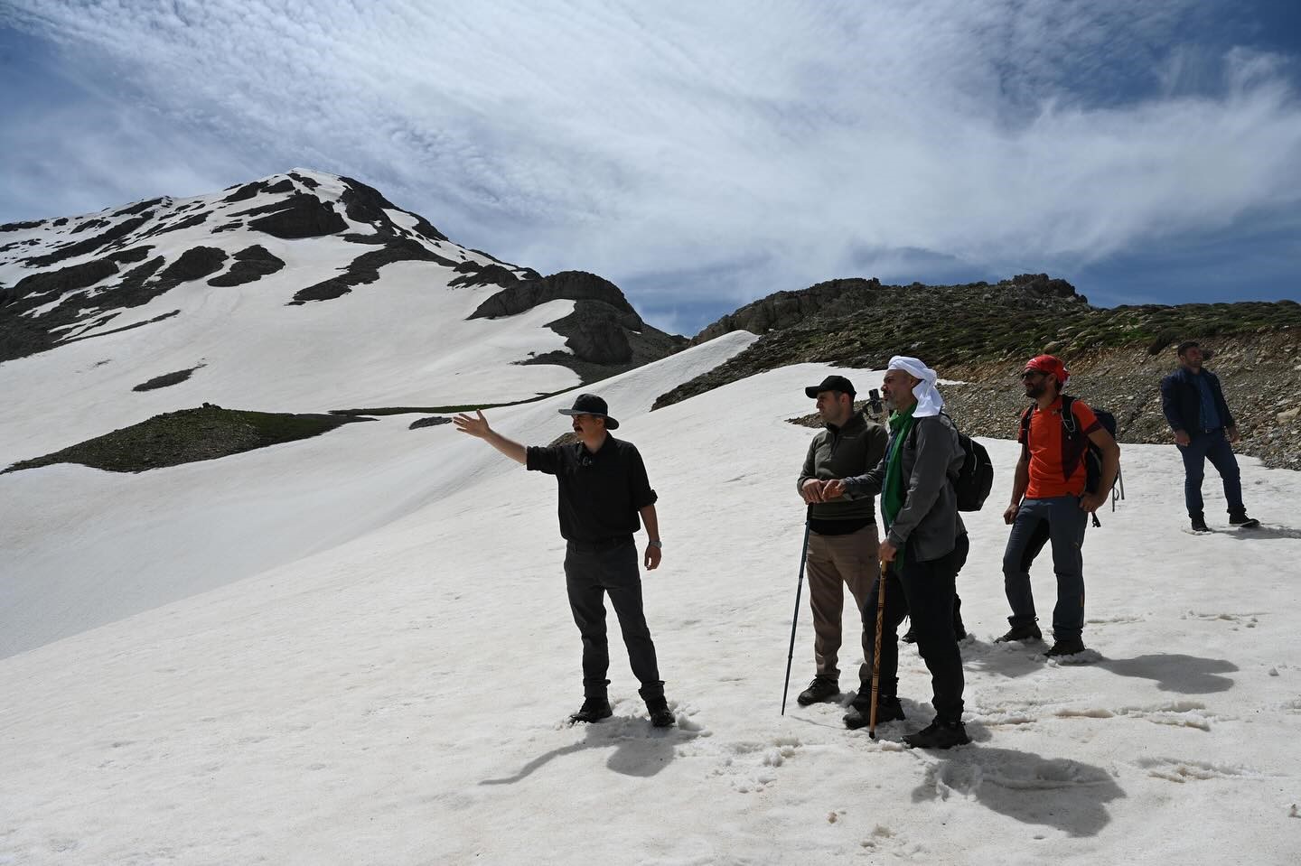 Mereto Dağı’na tırmanmak isteyen dağcılara yeni rota belirlendi
