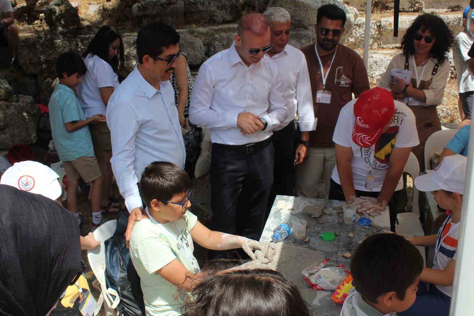Köyceğiz’de Kültürel Miras Çocuk Çalıştayı atölye çalışmaları yapıldı
