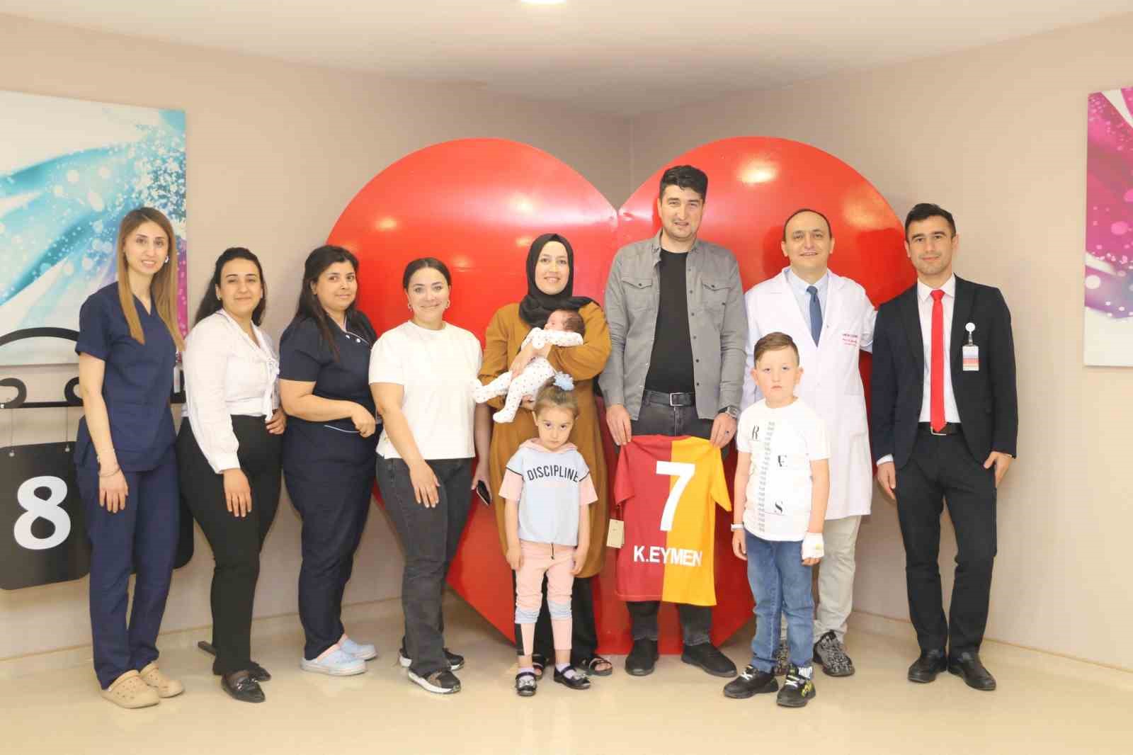 Lenfoma hastası Eymen Çakmak, Galatasaray forması hayaline kavuştu