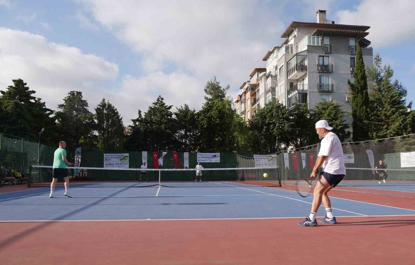 Büyükçekmece 6. Açık Tenis Turnuvası başladı
