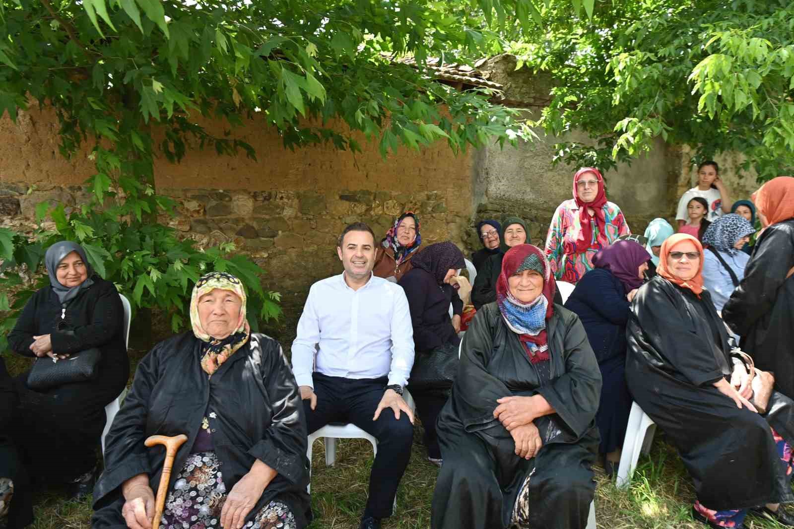 Başkan Akın, hayırlarda vatandaşlarla bir araya geldi
