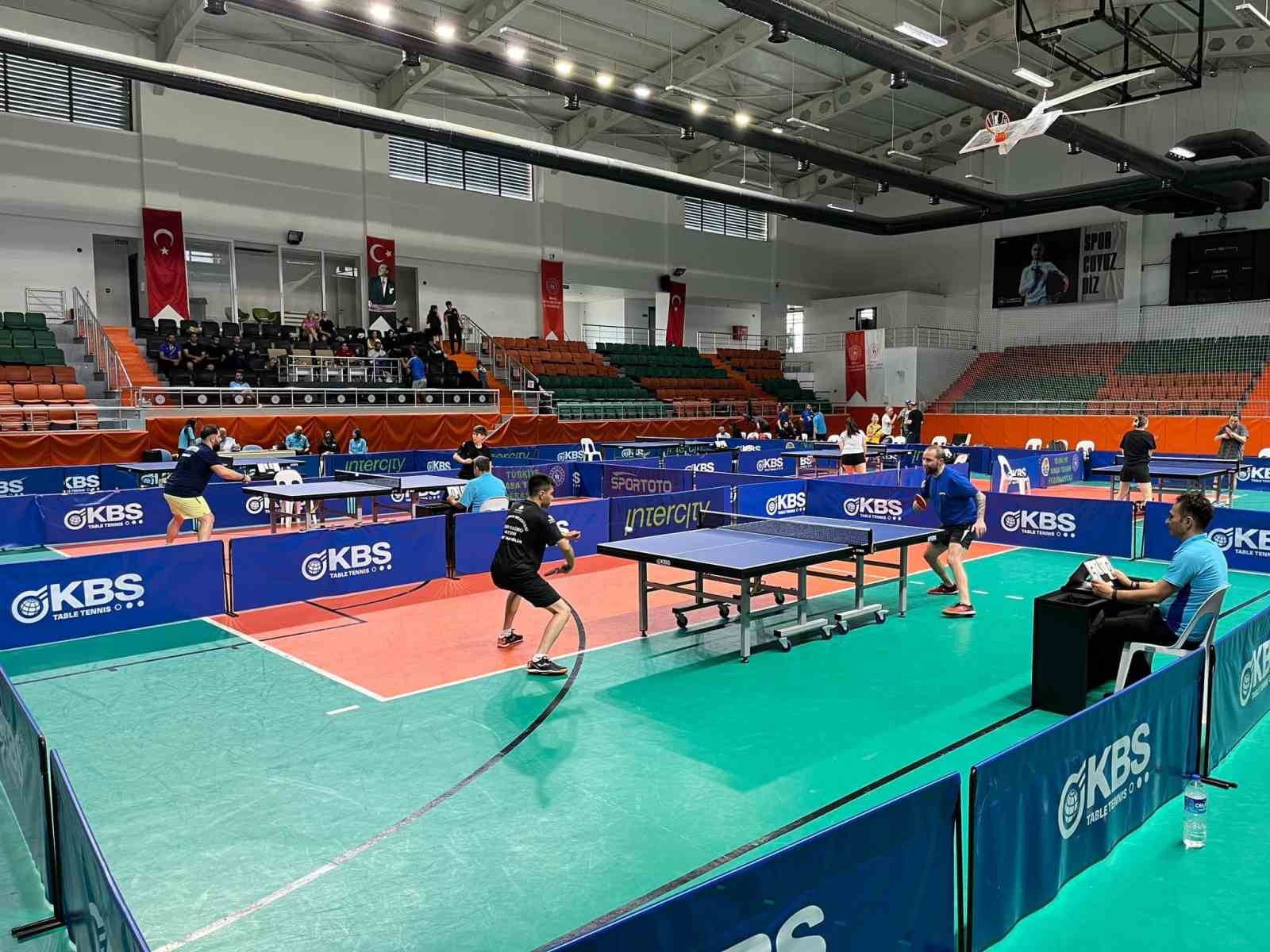 Masa Tenisi Terfi Turnuvası K&ouml;yceğiz&rsquo;de tamamlandı
