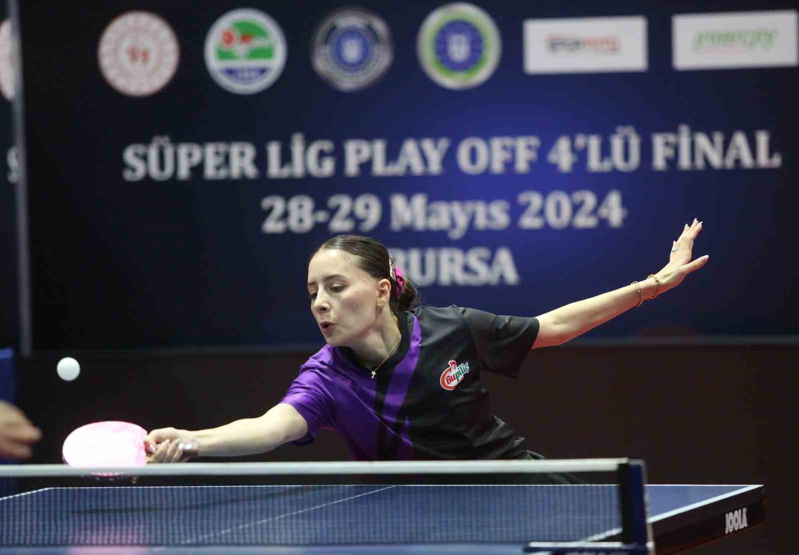 Masa tenisinde S&uuml;per Lig D&ouml;rtl&uuml; Finali heyecanı
