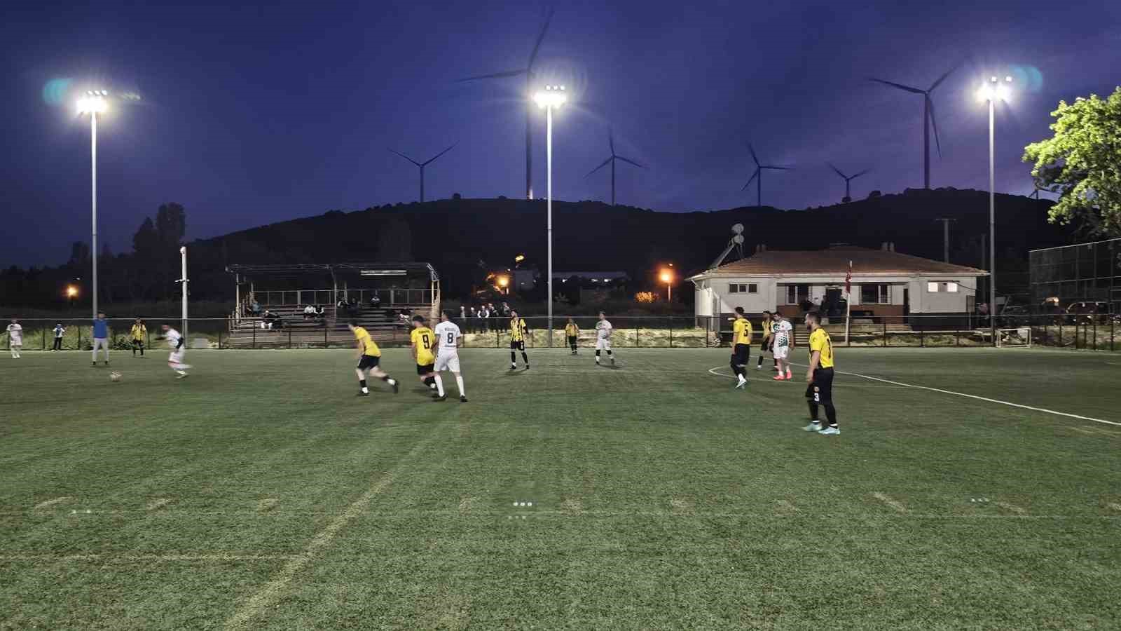 Kırsal mahallelerde ilk maç heyecanı