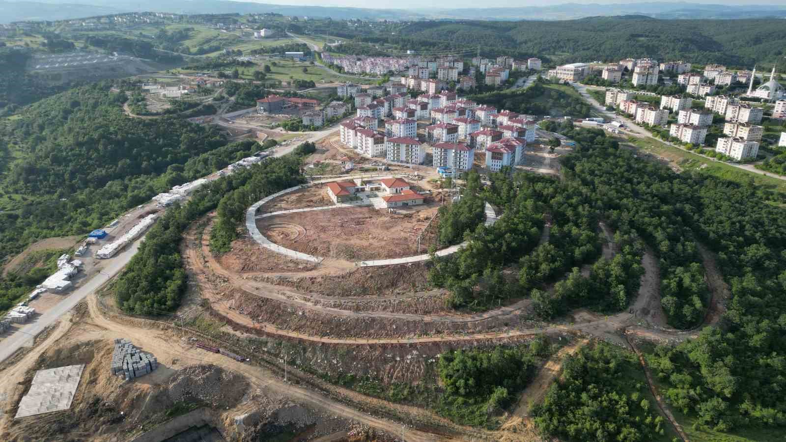 İlimtepe Millet Bahçesi’nde sona doğru