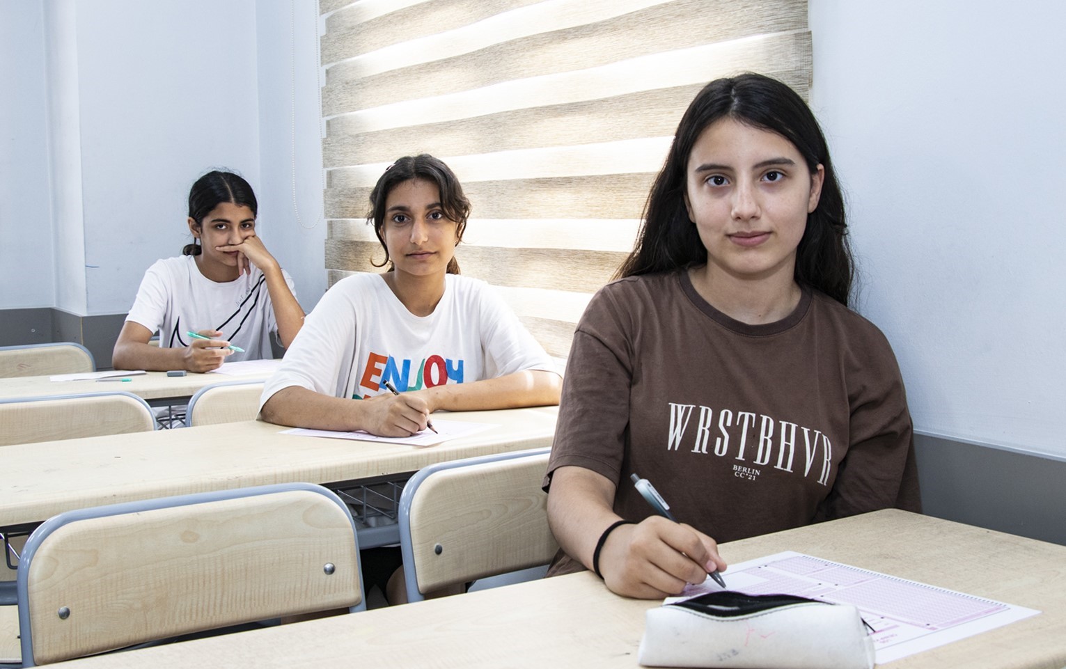 Mersin&rsquo;de LGS&rsquo;ye hazırlanan &ouml;ğrencilere prova sınavı yapıldı
