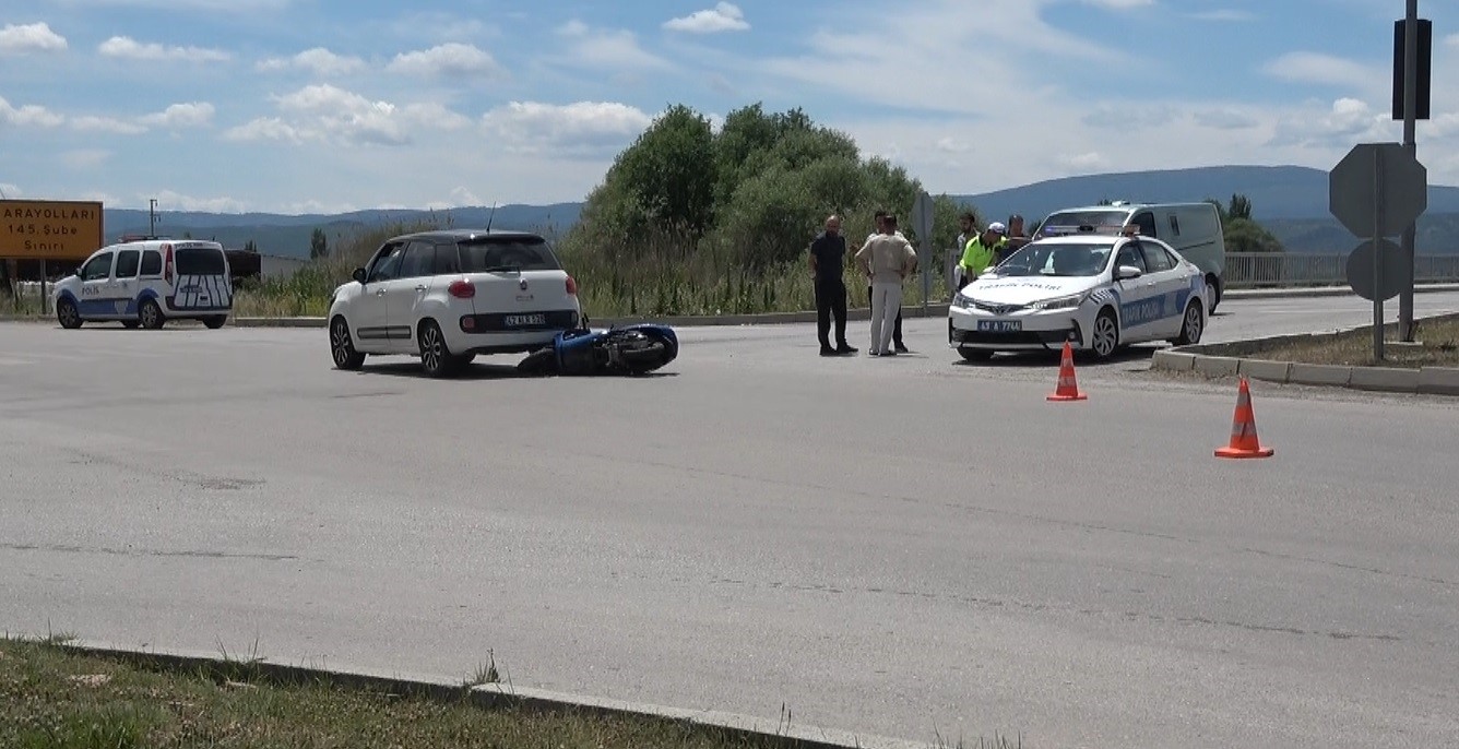 Tavşanlı&rsquo;da trafik kazası: 1 yaralı
