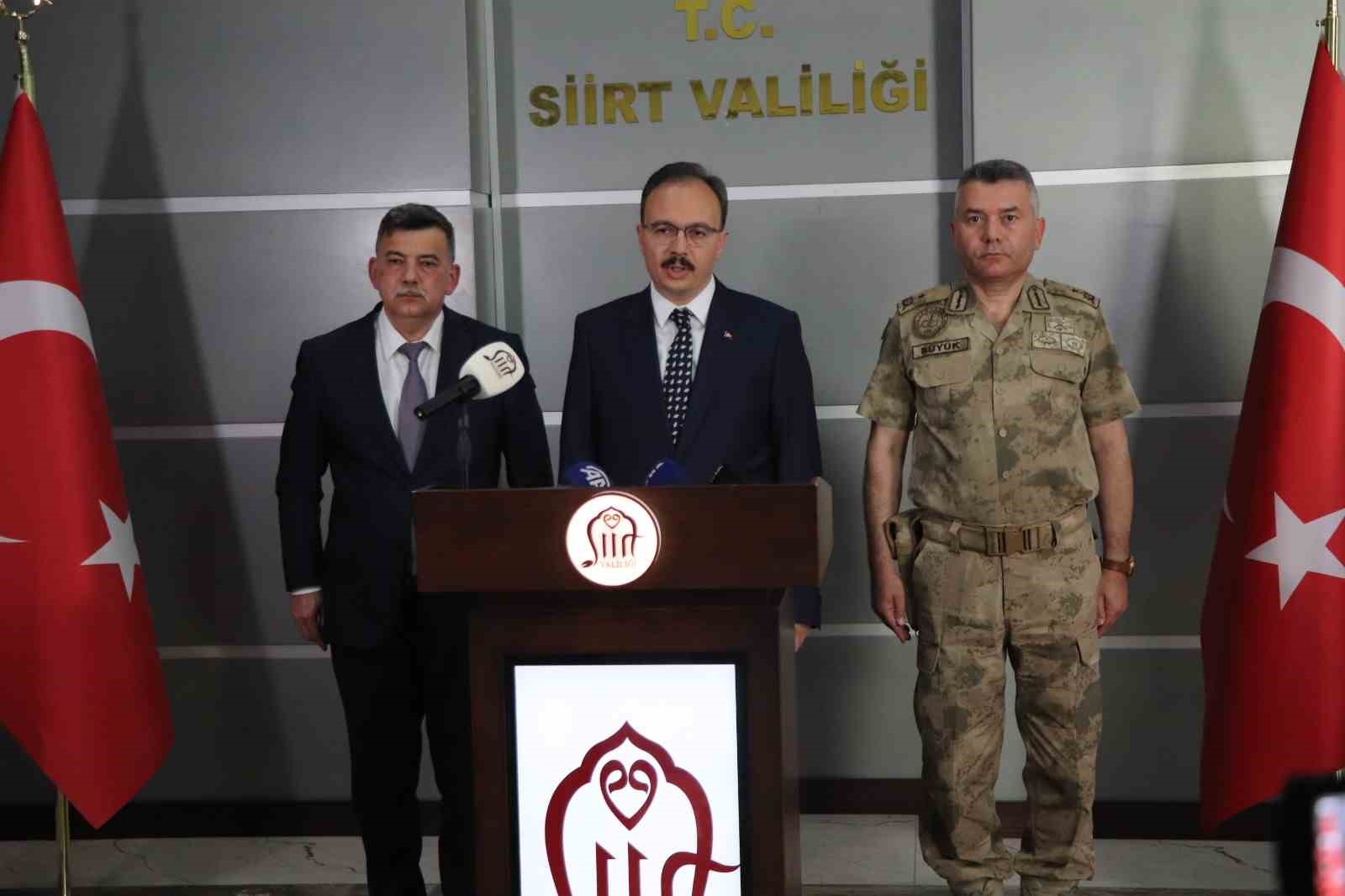 Çatışma ortasında kalan Vali Kızılkaya: "Güvenlik güçlerimizin kısa sürede olaya müdahale imkanı olmuştur"