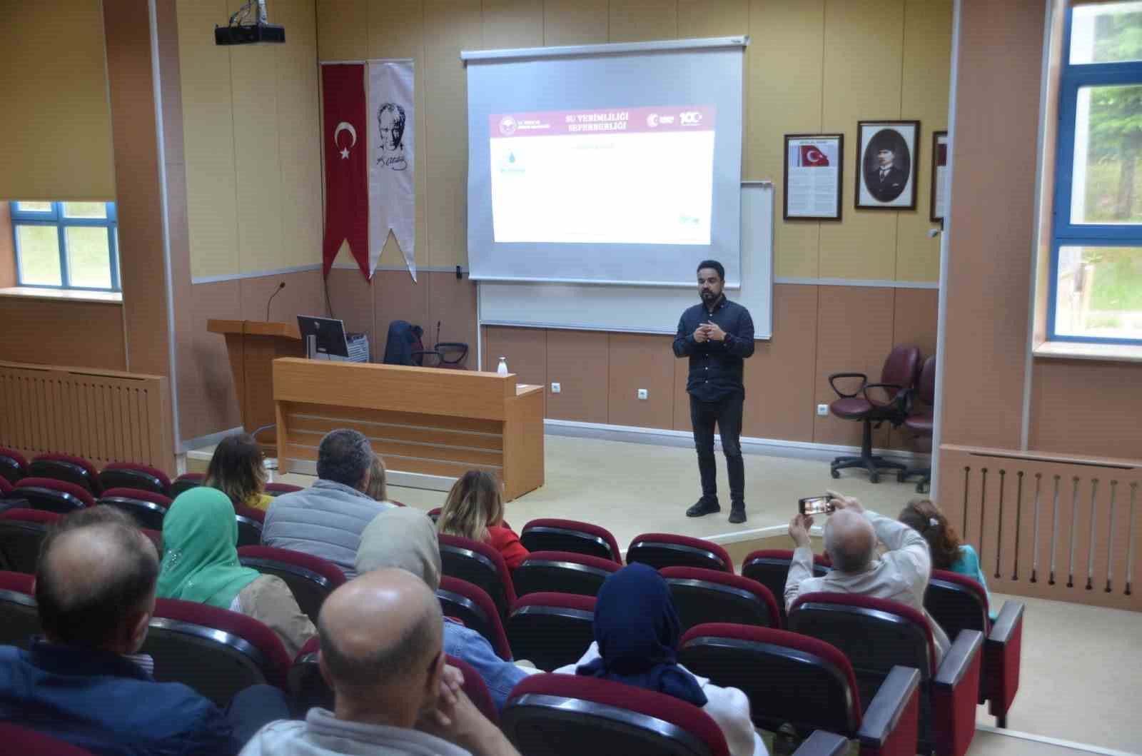 Niğde'de üniversite öğrencilerine yönelik su verimliliği eğitimi verildi İhlas Haber Ajansı