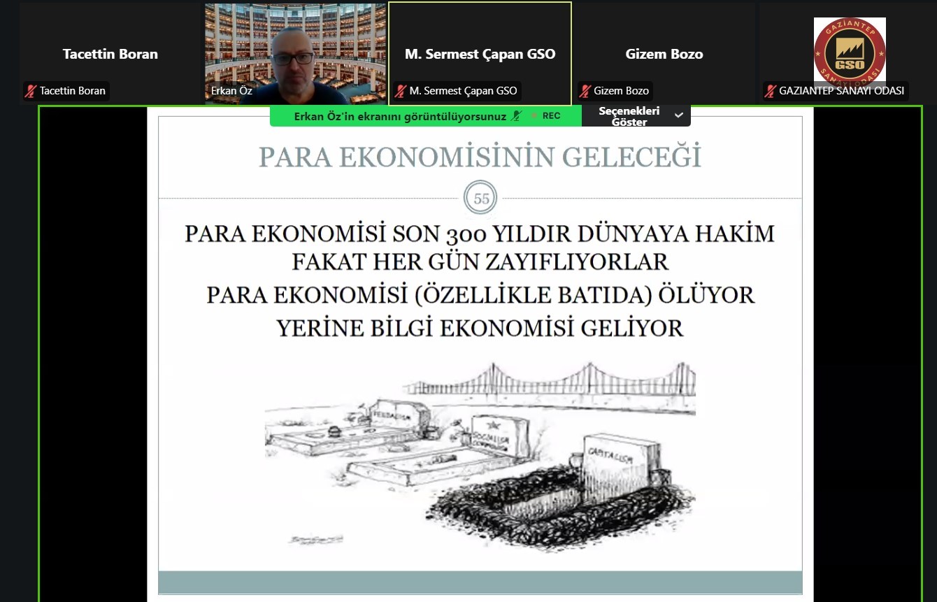 Bilgi ekonomisi, GSO Yeni Nesil Sanayici Platformu’nun düzenlediği programda konuşuldu