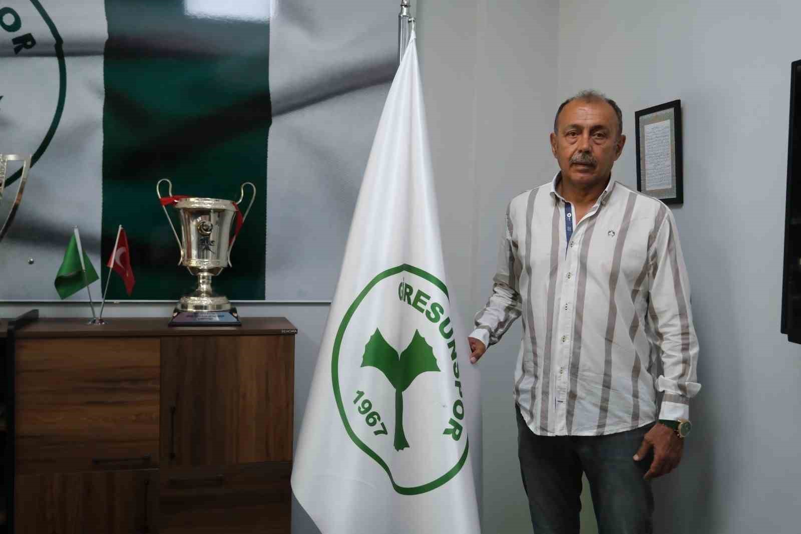 Giresunspor, TFF 2. Lig’de Metin Aydın ile yoluna devam edecek
