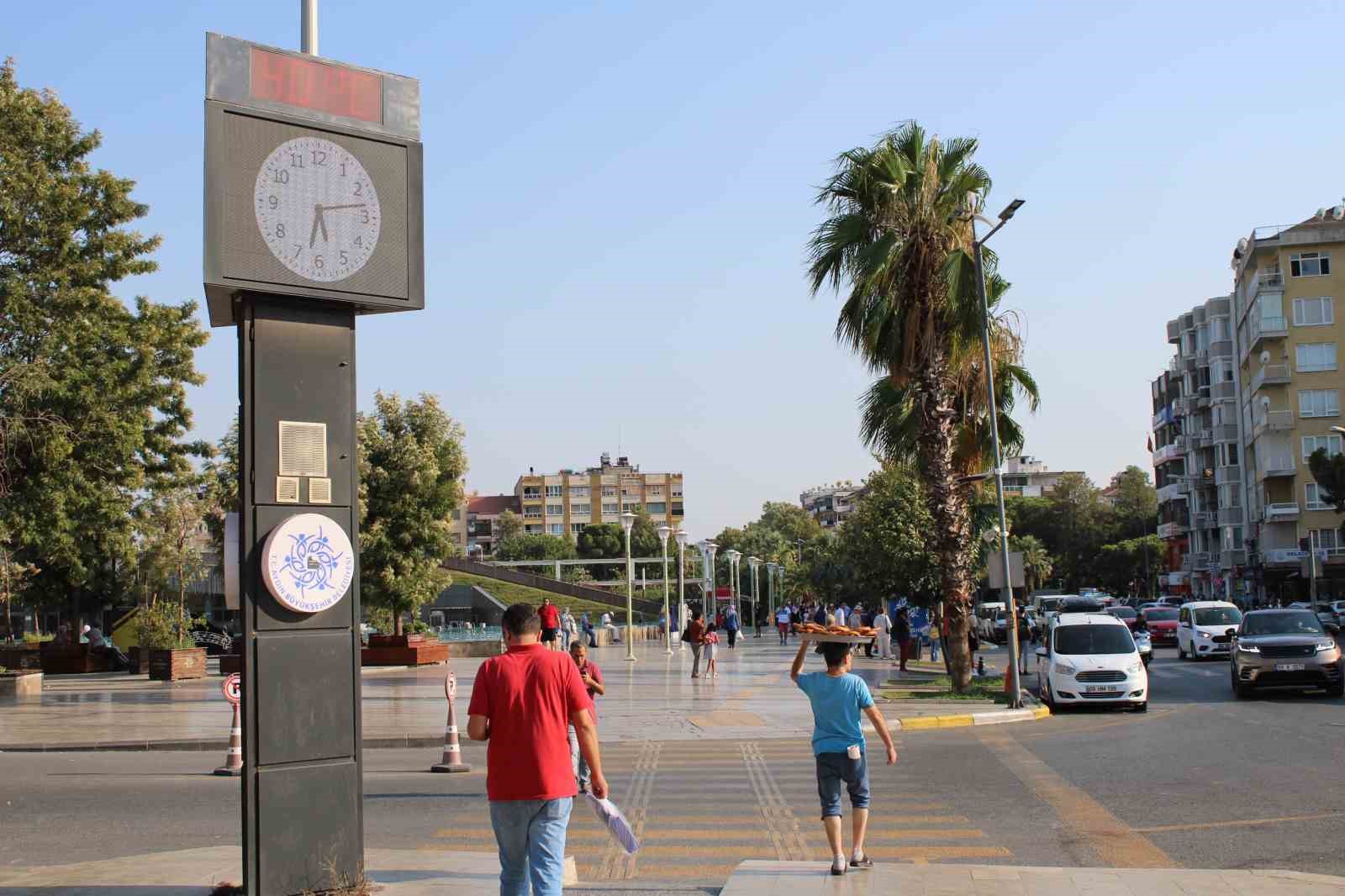 Aydın&rsquo;da hava sıcaklıkları 40 dereceyi g&ouml;recek
