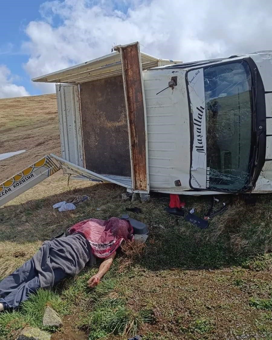 Trabzon’da yaylada trafik kazası: 1 ölü
