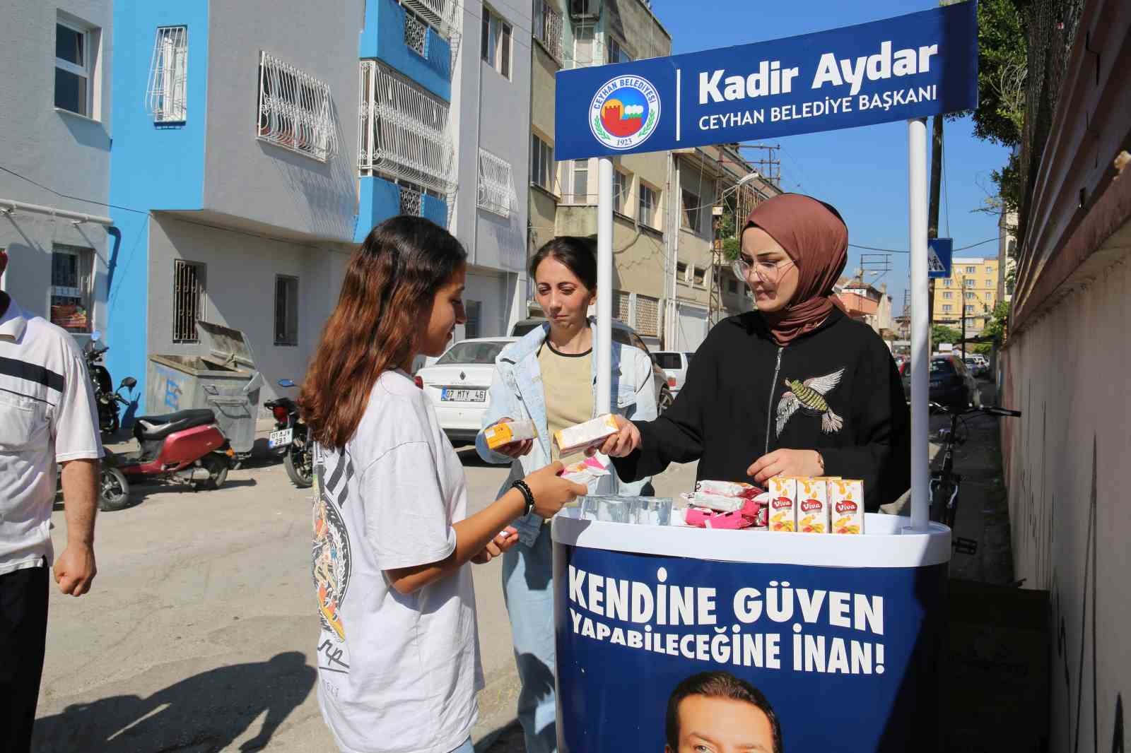 Ceyhan Belediyesi&rsquo;nden &ouml;ğrencilere sınav desteği

