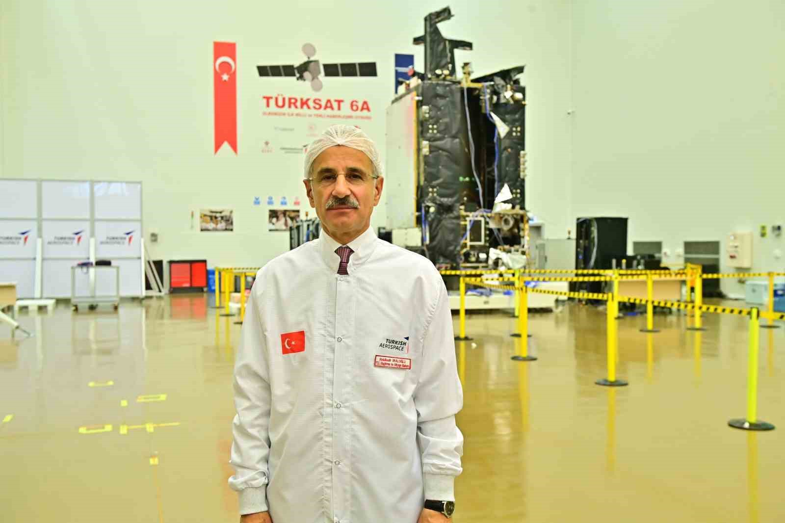 Bakan Uraloğlu: “Türksat 6A’yı fırlatma işlemleri için 4 Haziran günü ABD’ye gönderiyoruz”