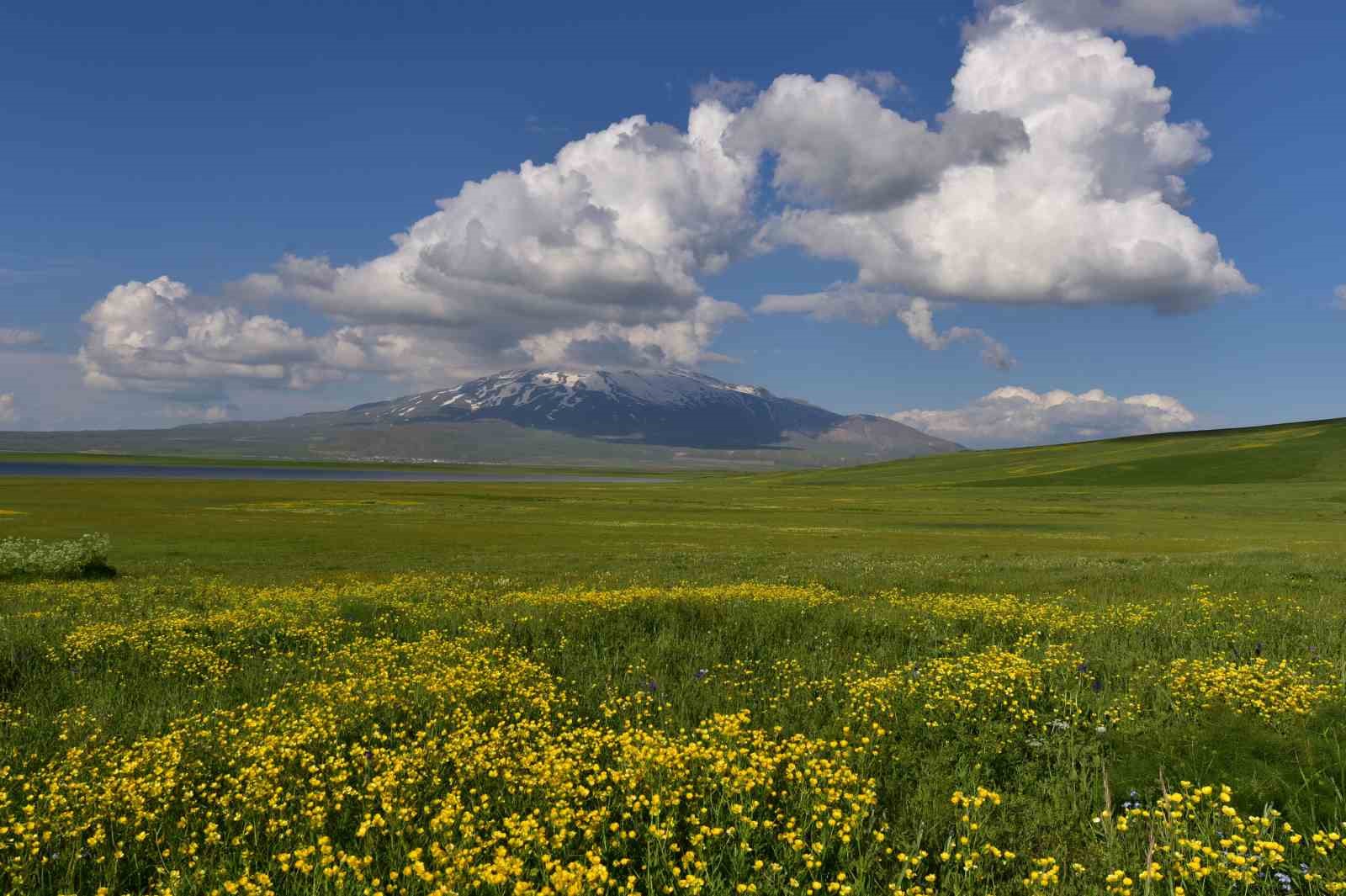 S&uuml;tey Yaylası ve S&uuml;phan Dağı&rsquo;ndan hayranlık uyandıran g&ouml;r&uuml;nt&uuml;ler
