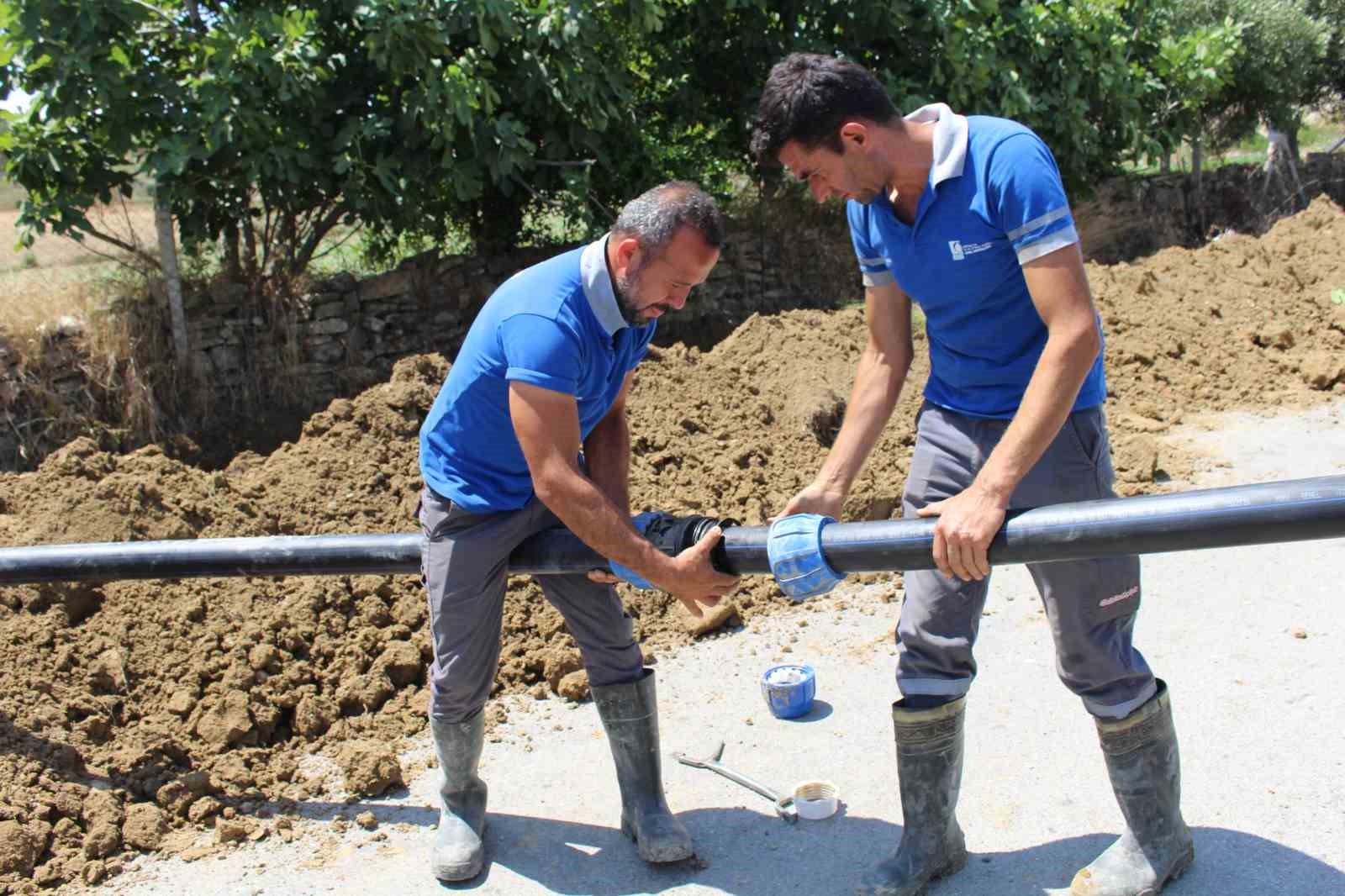 ASAT Manavgat Kara&ouml;z&rsquo;de su borularını yeniliyor
