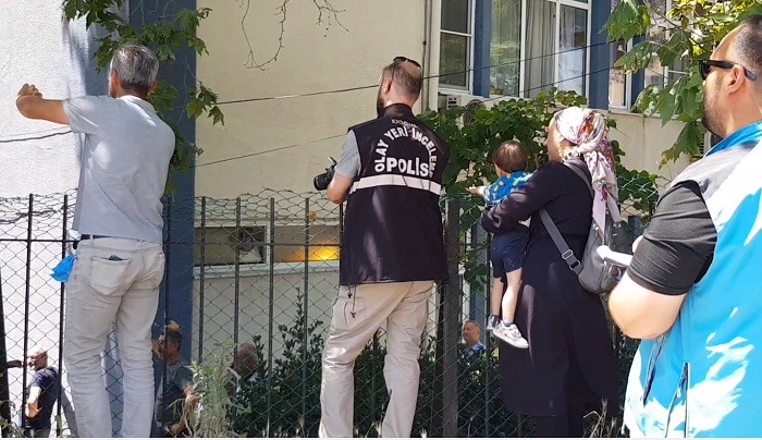 Edremit Devlet Hastanesi&rsquo;nde bomba paniği tatbikat &ccedil;ıktı
