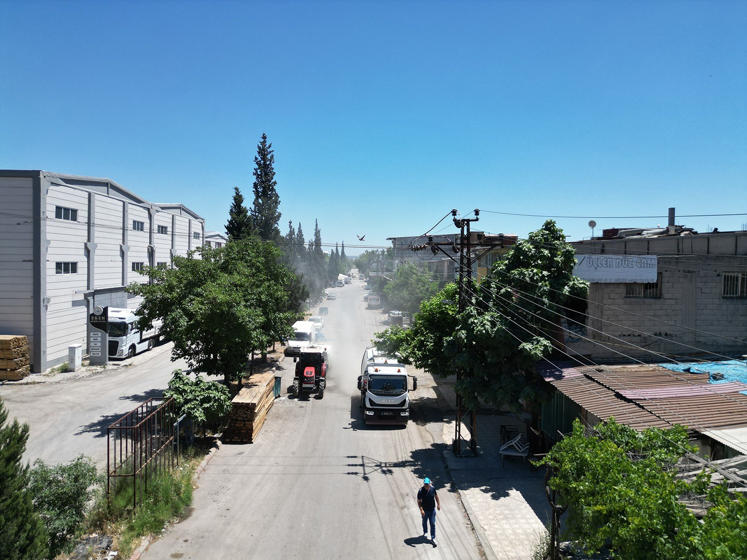 Kahramanmaraş’ta Yeni Sanayi Sitesi’nde detaylı temizlik yapıldı