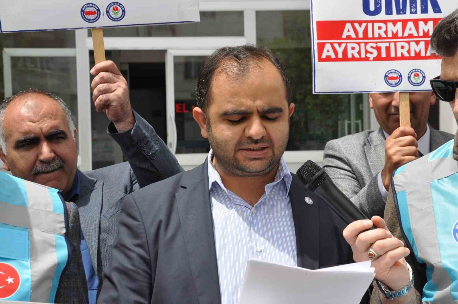 Kars&rsquo;ta idarecilerden basın a&ccedil;ıklaması
