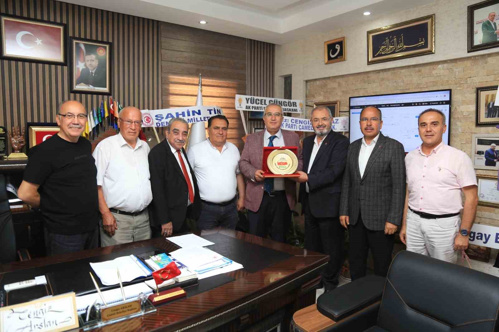 Denizli Belediye Başkanları Derneği&rsquo;nden Başkan Arslan&rsquo;a ziyaret
